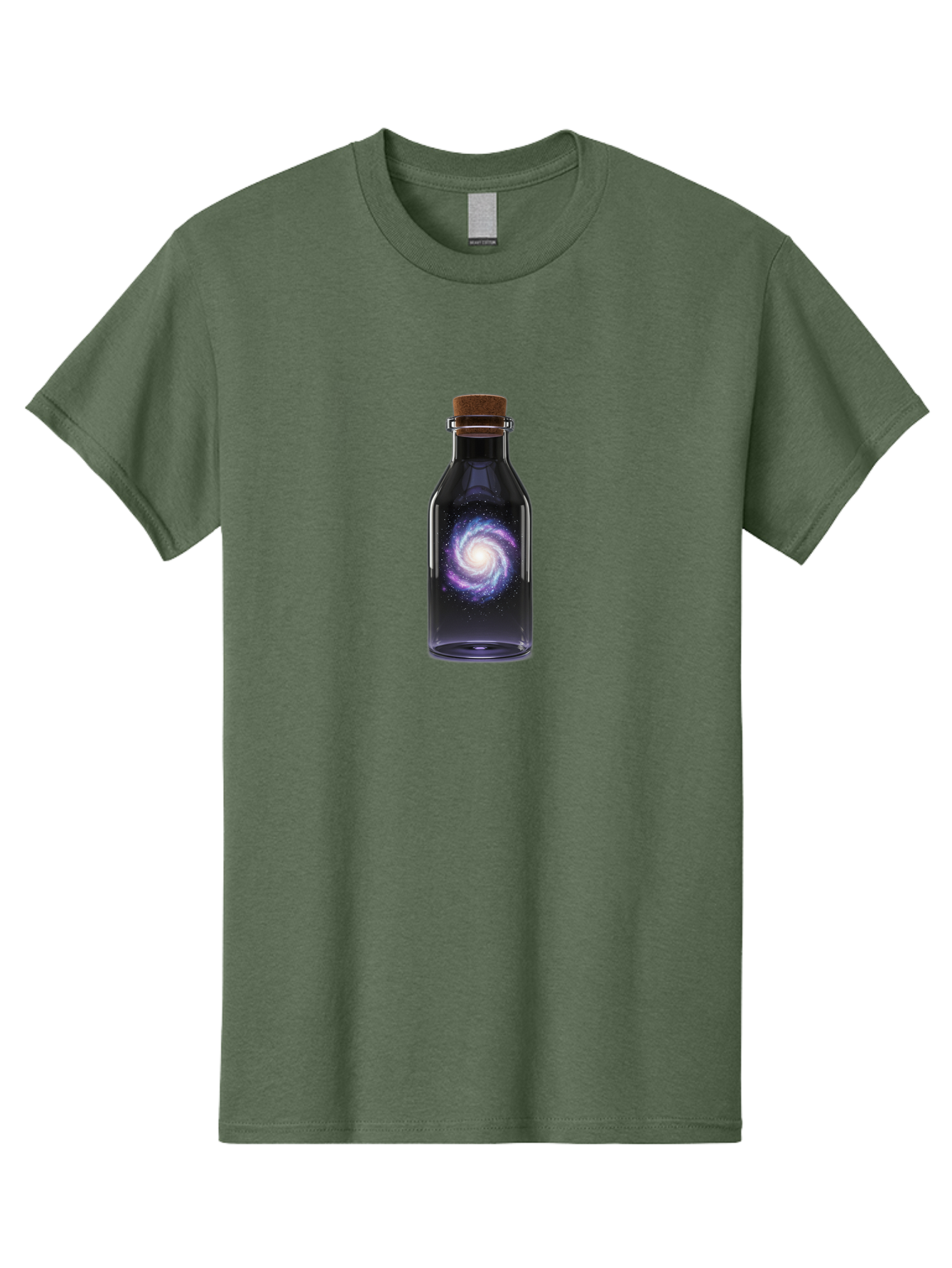 Galaxy-In-A-Bottle-12 Men'S Graphic Tee, 100% Cotton, Comfortable Casual Summer Wear, Machine Washable, Vintage Camera, Old Camera, Antique Camera, Black Camera, Classic Photography, Photography Equipment, Nostalgic Device, Film Camera, Bai966