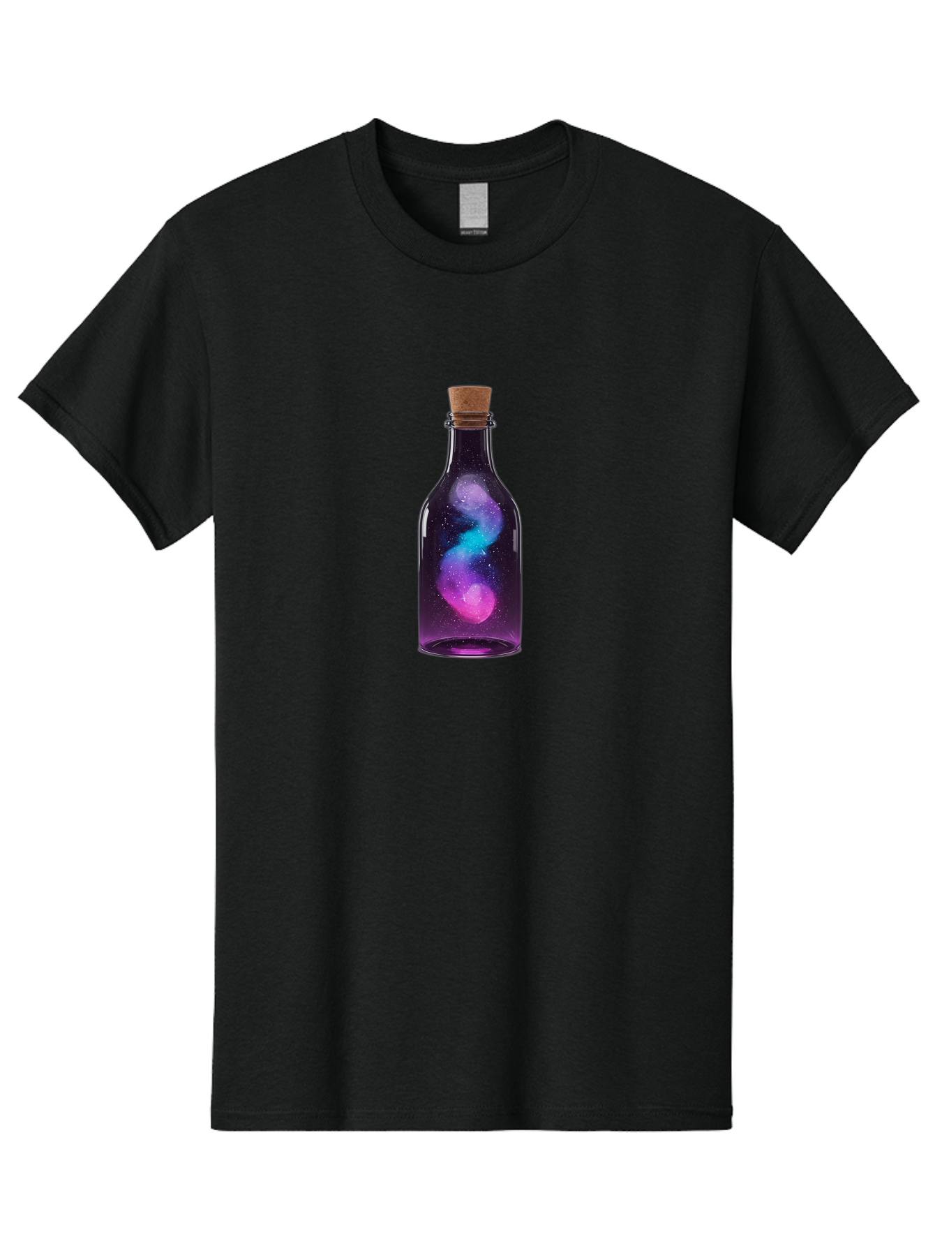 Galaxy-In-A-Bottle-13 Men'S Graphic Tee, 100% Cotton, Comfortable Casual Summer Wear, Machine Washable, Vintage Camera, Old Camera, Antique Camera, Black Camera, Classic Photography, Photography Equipment, Nostalgic Device, Film Camera, Bai967