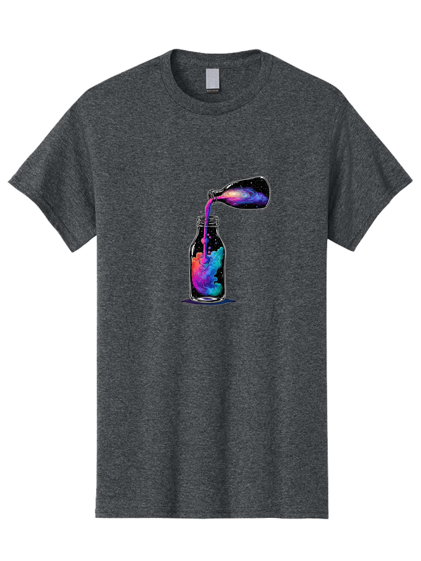 Galaxy-In-A-Bottle-14 Men'S Graphic Tee, 100% Cotton, Comfortable Casual Summer Wear, Machine Washable, Vintage Camera, Old Camera, Antique Camera, Black Camera, Classic Photography, Photography Equipment, Nostalgic Device, Film Camera, Bai968
