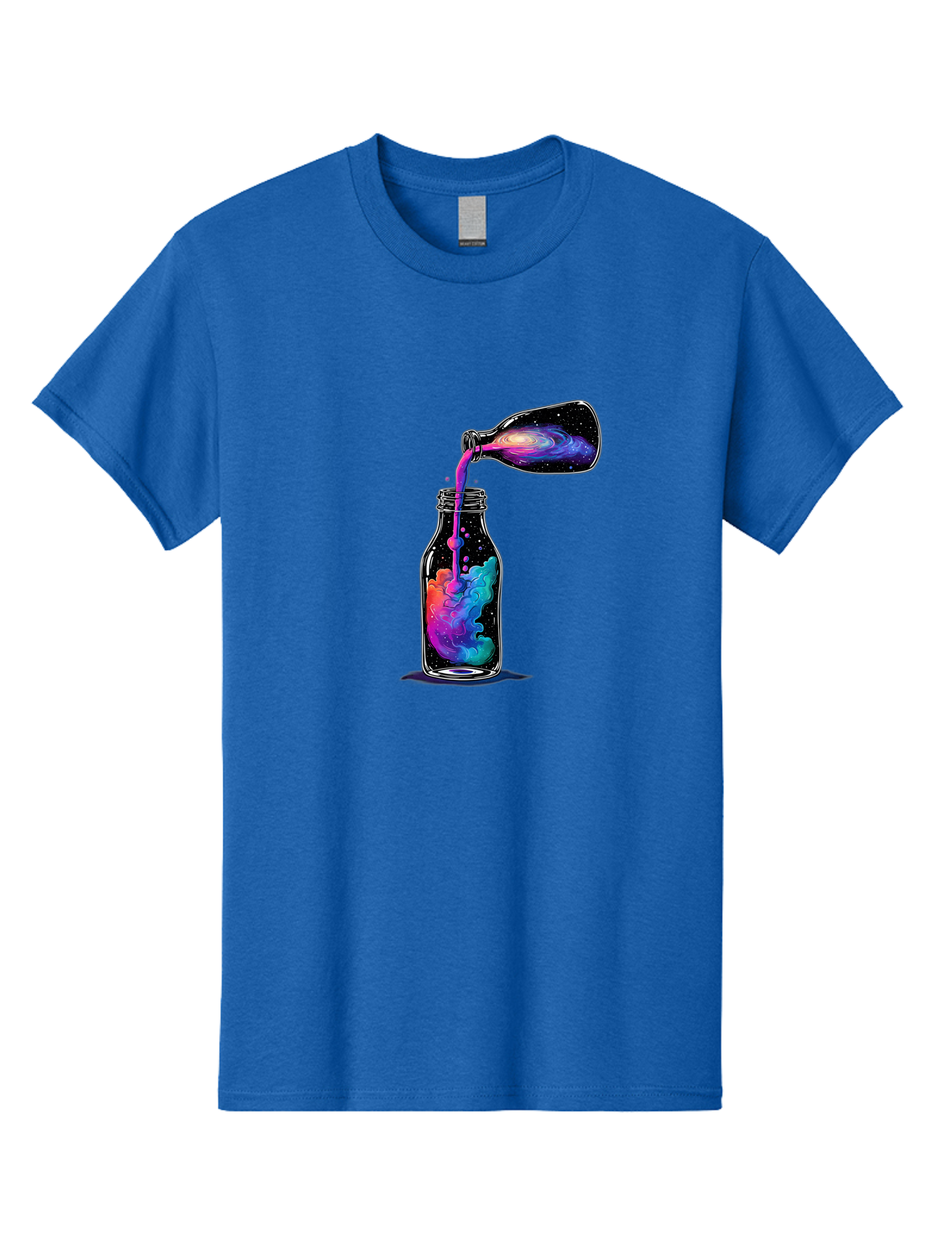Galaxy-In-A-Bottle-14 Men'S Graphic Tee, 100% Cotton, Comfortable Casual Summer Wear, Machine Washable, Vintage Camera, Old Camera, Antique Camera, Black Camera, Classic Photography, Photography Equipment, Nostalgic Device, Film Camera, Bai968
