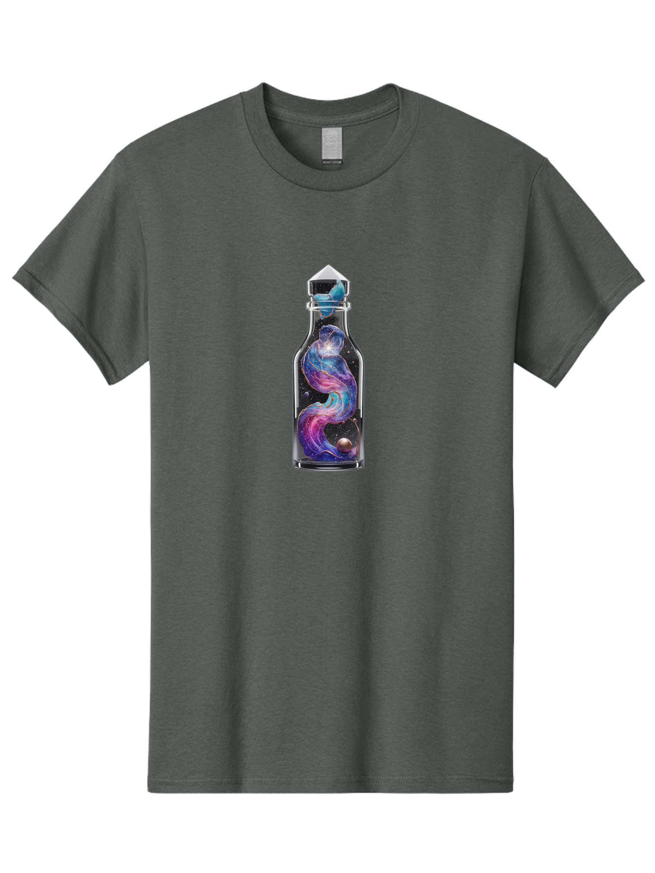 Galaxy-In-A-Bottle-15 Men'S Graphic Tee, 100% Cotton, Comfortable Casual Summer Wear, Machine Washable, Vintage Camera, Old Camera, Antique Camera, Black Camera, Classic Photography, Photography Equipment, Nostalgic Device, Film Camera, Bai969