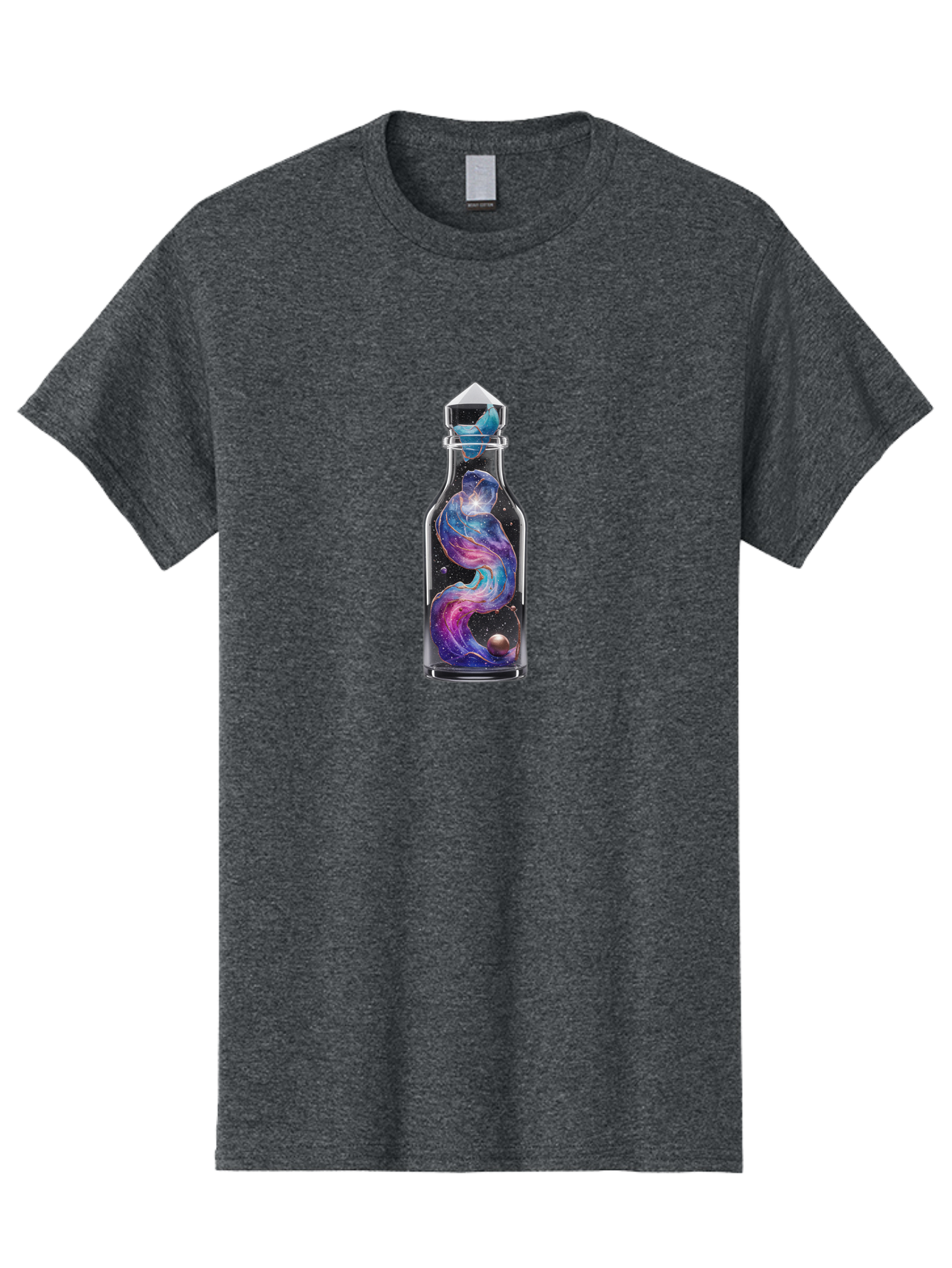 Galaxy-In-A-Bottle-15 Men'S Graphic Tee, 100% Cotton, Comfortable Casual Summer Wear, Machine Washable, Vintage Camera, Old Camera, Antique Camera, Black Camera, Classic Photography, Photography Equipment, Nostalgic Device, Film Camera, Bai969