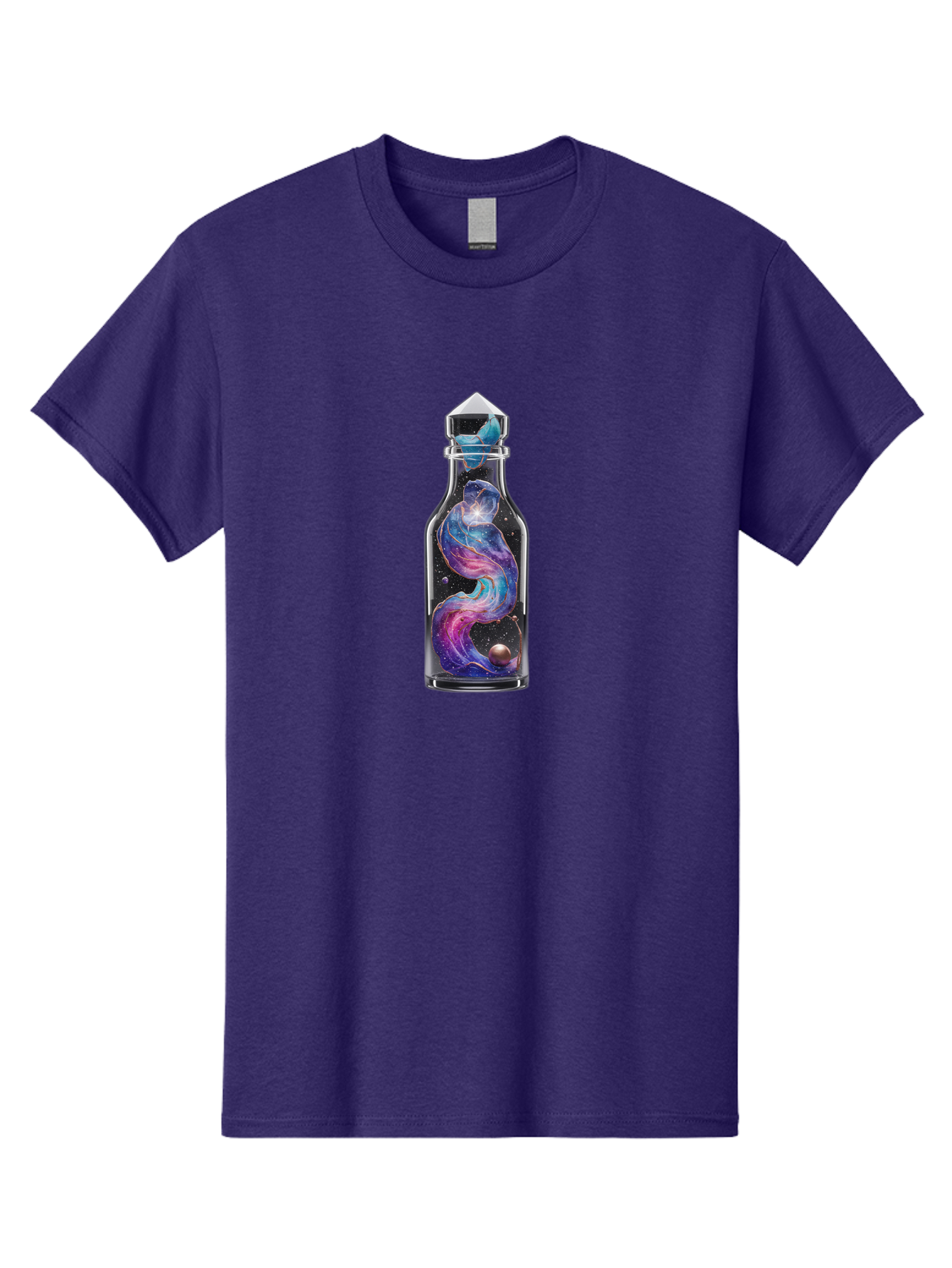 Galaxy-In-A-Bottle-15 Men'S Graphic Tee, 100% Cotton, Comfortable Casual Summer Wear, Machine Washable, Vintage Camera, Old Camera, Antique Camera, Black Camera, Classic Photography, Photography Equipment, Nostalgic Device, Film Camera, Bai969