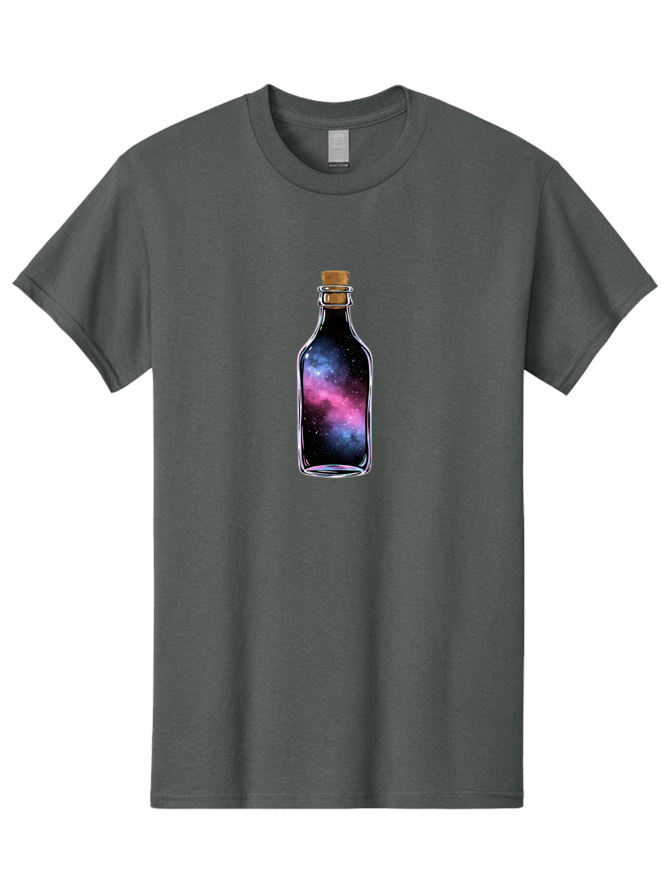 Galaxy-In-A-Bottle-16 Men'S Graphic Tee, 100% Cotton, Comfortable Casual Summer Wear, Machine Washable, Vintage Camera, Old Camera, Antique Camera, Black Camera, Classic Photography, Photography Equipment, Nostalgic Device, Film Camera, Bai970