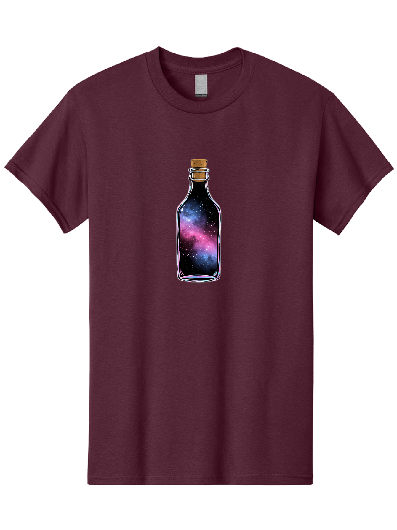 Galaxy-In-A-Bottle-16 Men'S Graphic Tee, 100% Cotton, Comfortable Casual Summer Wear, Machine Washable, Vintage Camera, Old Camera, Antique Camera, Black Camera, Classic Photography, Photography Equipment, Nostalgic Device, Film Camera, Bai970