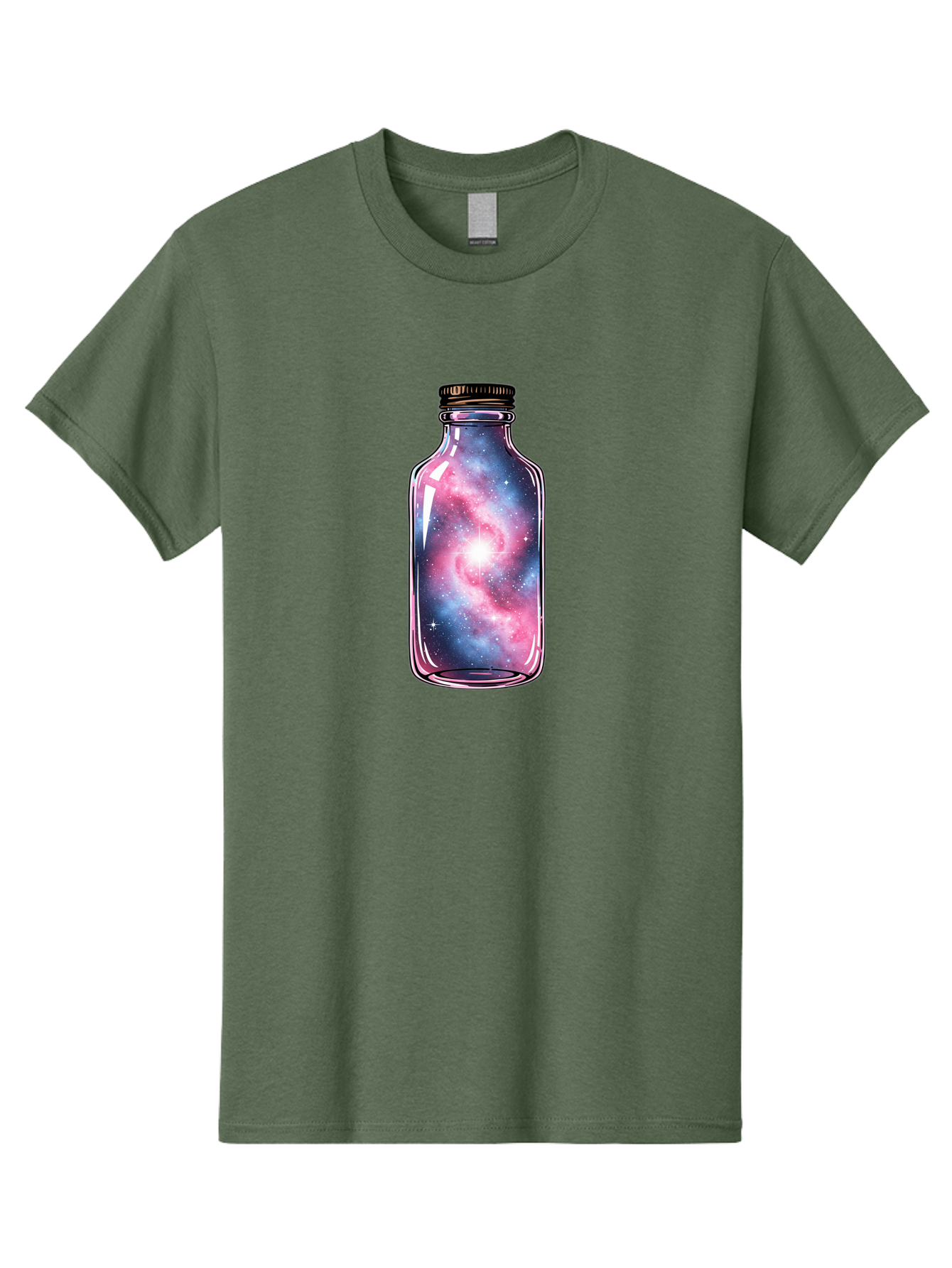 Galaxy-In-A-Bottle-17 Men'S Graphic Tee, 100% Cotton, Comfortable Casual Summer Wear, Machine Washable, Vintage Camera, Old Camera, Antique Camera, Black Camera, Classic Photography, Photography Equipment, Nostalgic Device, Film Camera, Bai971