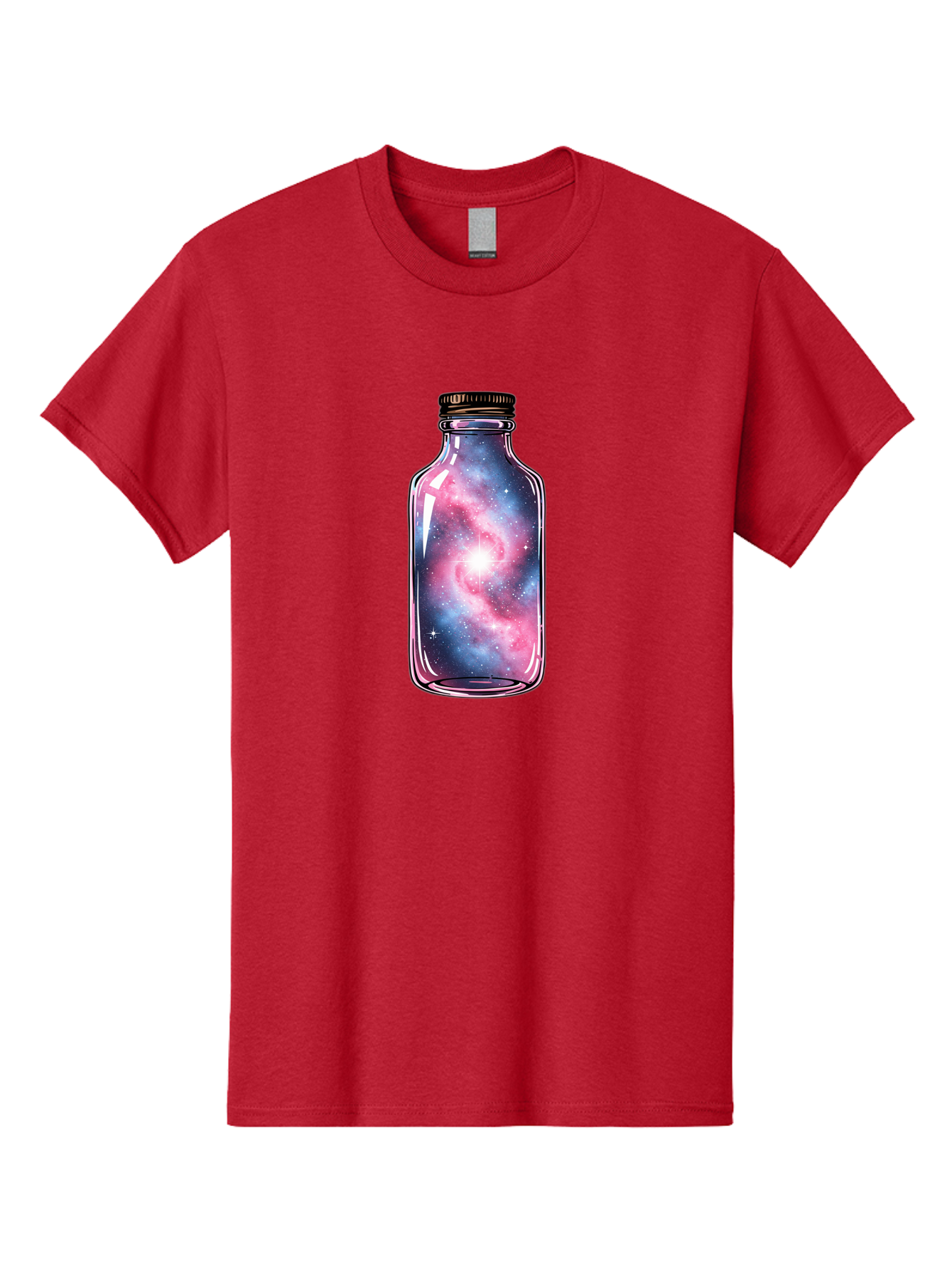 Galaxy-In-A-Bottle-17 Men'S Graphic Tee, 100% Cotton, Comfortable Casual Summer Wear, Machine Washable, Vintage Camera, Old Camera, Antique Camera, Black Camera, Classic Photography, Photography Equipment, Nostalgic Device, Film Camera, Bai971