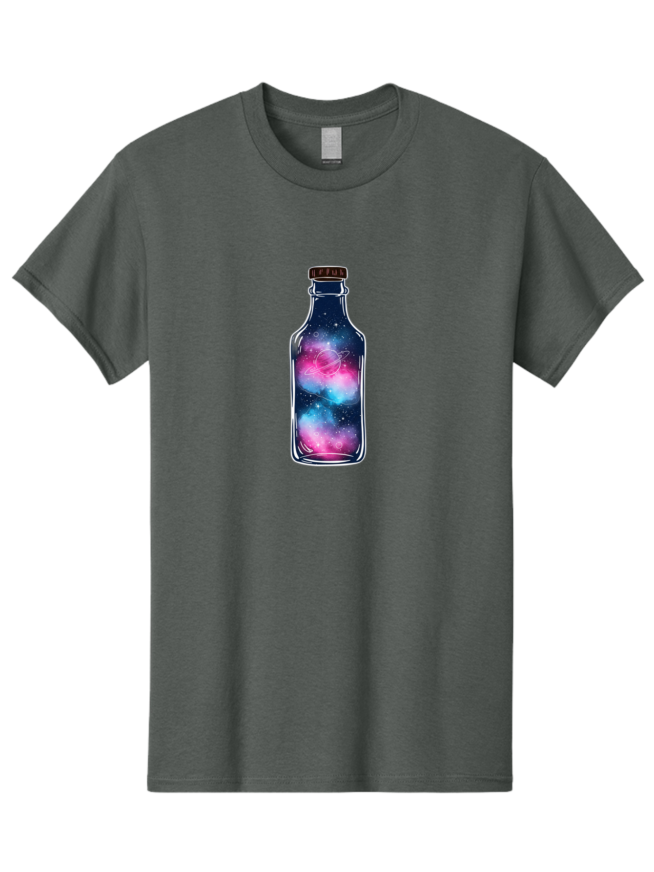Galaxy-In-A-Bottle-18 Men'S Graphic Tee, 100% Cotton, Comfortable Casual Summer Wear, Machine Washable, Vintage Camera, Old Camera, Antique Camera, Black Camera, Classic Photography, Photography Equipment, Nostalgic Device, Film Camera, Bai972