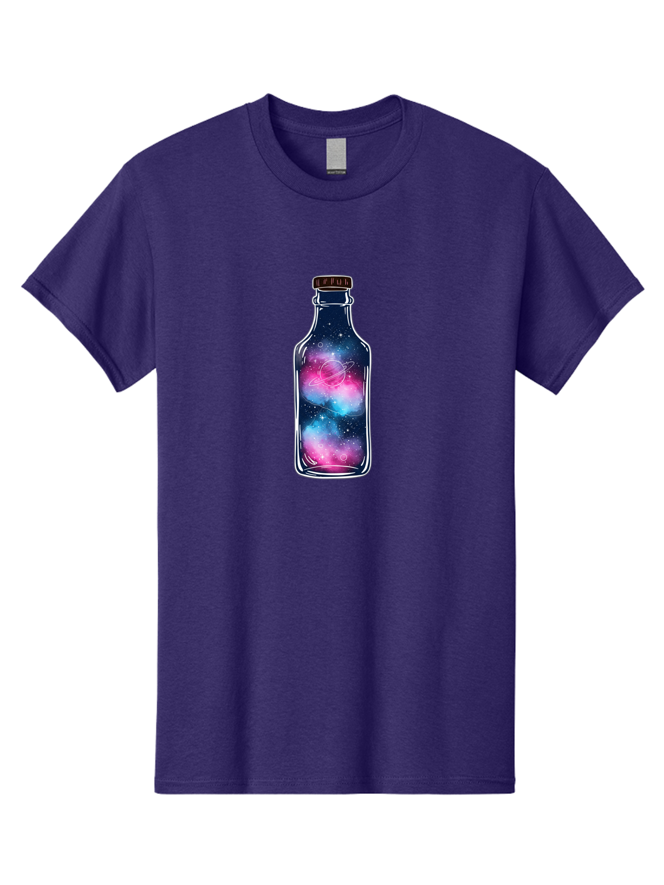 Galaxy-In-A-Bottle-18 Men'S Graphic Tee, 100% Cotton, Comfortable Casual Summer Wear, Machine Washable, Vintage Camera, Old Camera, Antique Camera, Black Camera, Classic Photography, Photography Equipment, Nostalgic Device, Film Camera, Bai972