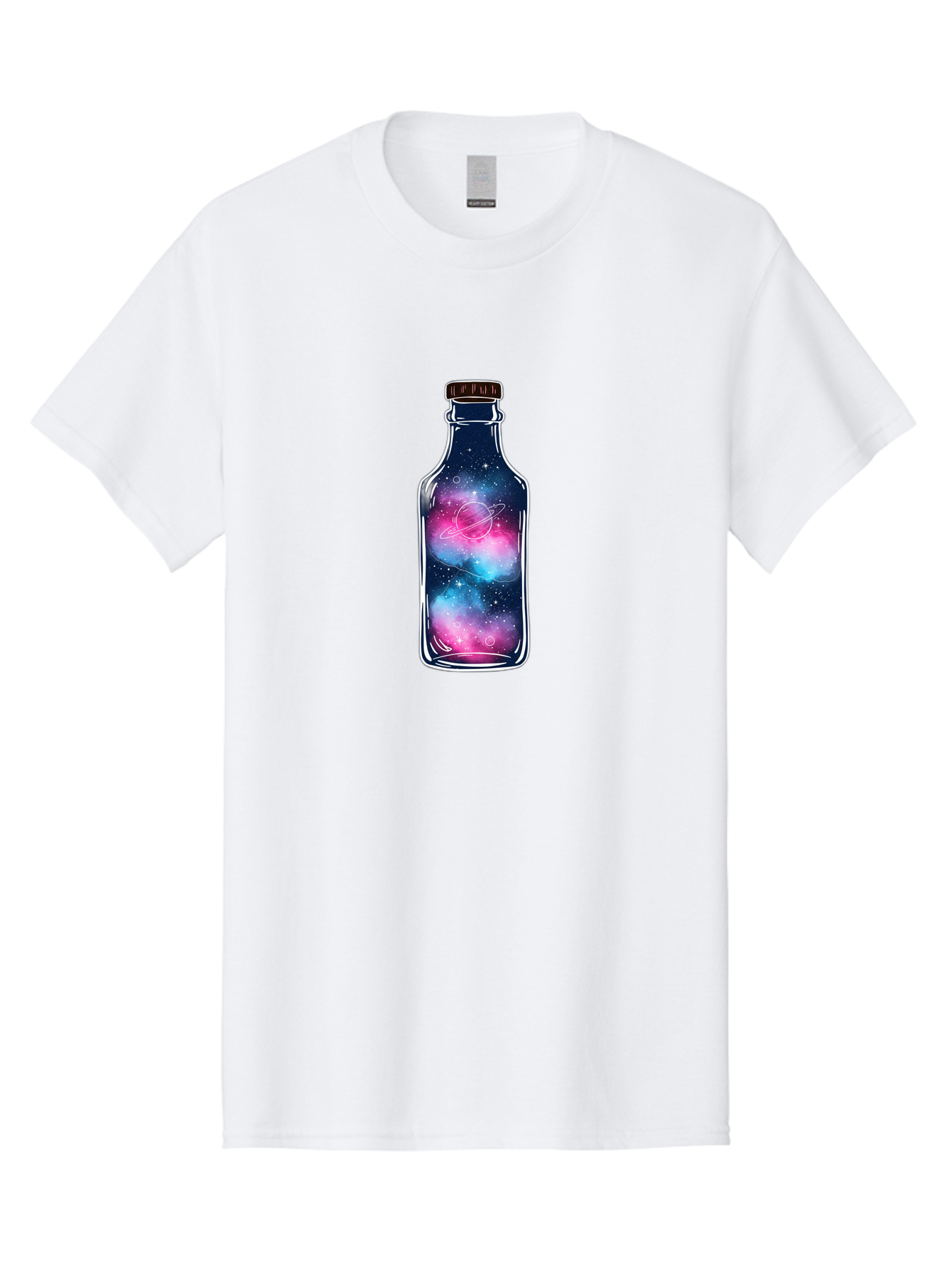 Galaxy-In-A-Bottle-18 Men'S Graphic Tee, 100% Cotton, Comfortable Casual Summer Wear, Machine Washable, Vintage Camera, Old Camera, Antique Camera, Black Camera, Classic Photography, Photography Equipment, Nostalgic Device, Film Camera, Bai972