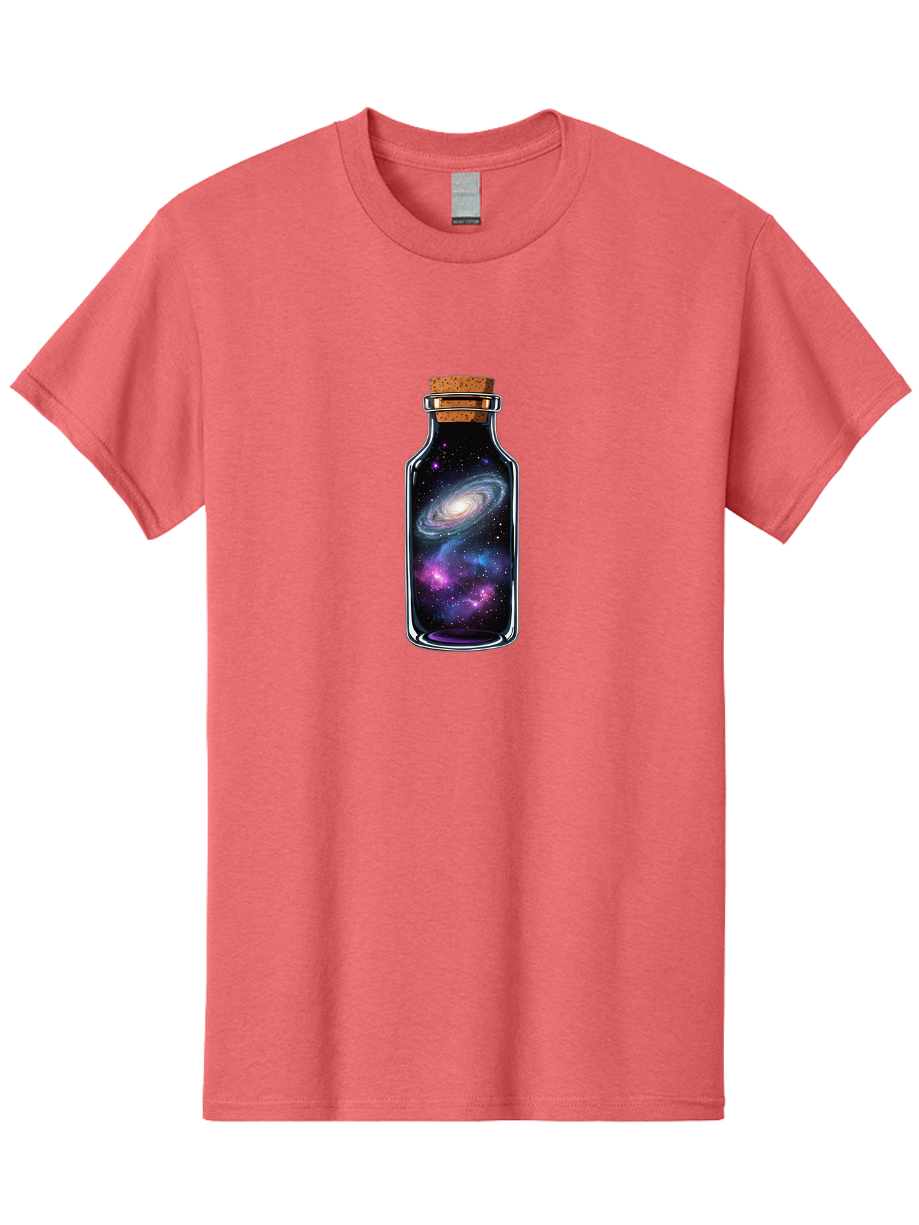 Galaxy-In-A-Bottle-2 Men'S Graphic Tee, 100% Cotton, Comfortable Casual Summer Wear, Machine Washable, Vintage Camera, Old Camera, Antique Camera, Black Camera, Classic Photography, Photography Equipment, Nostalgic Device, Film Camera, Bai974