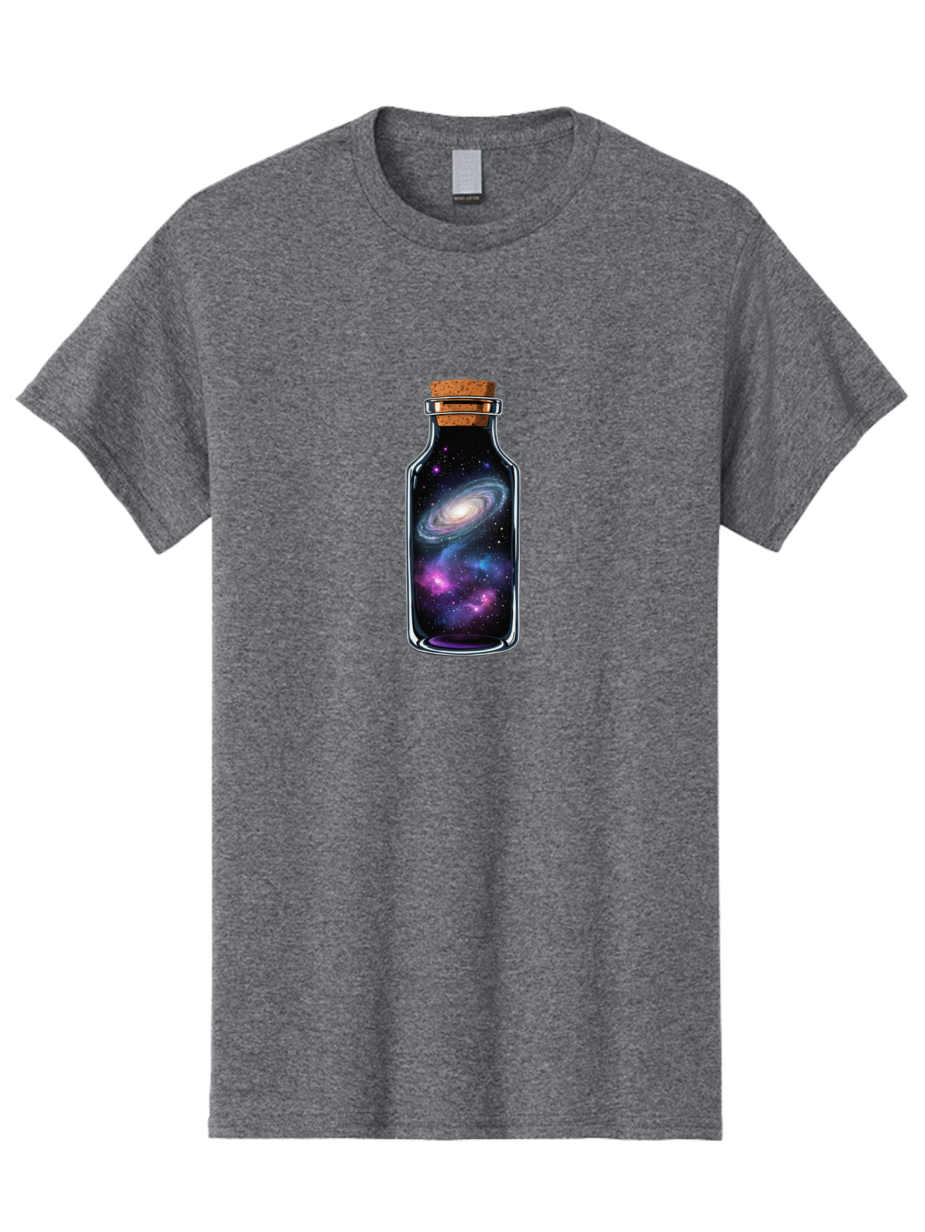 Galaxy-In-A-Bottle-2 Men'S Graphic Tee, 100% Cotton, Comfortable Casual Summer Wear, Machine Washable, Vintage Camera, Old Camera, Antique Camera, Black Camera, Classic Photography, Photography Equipment, Nostalgic Device, Film Camera, Bai974