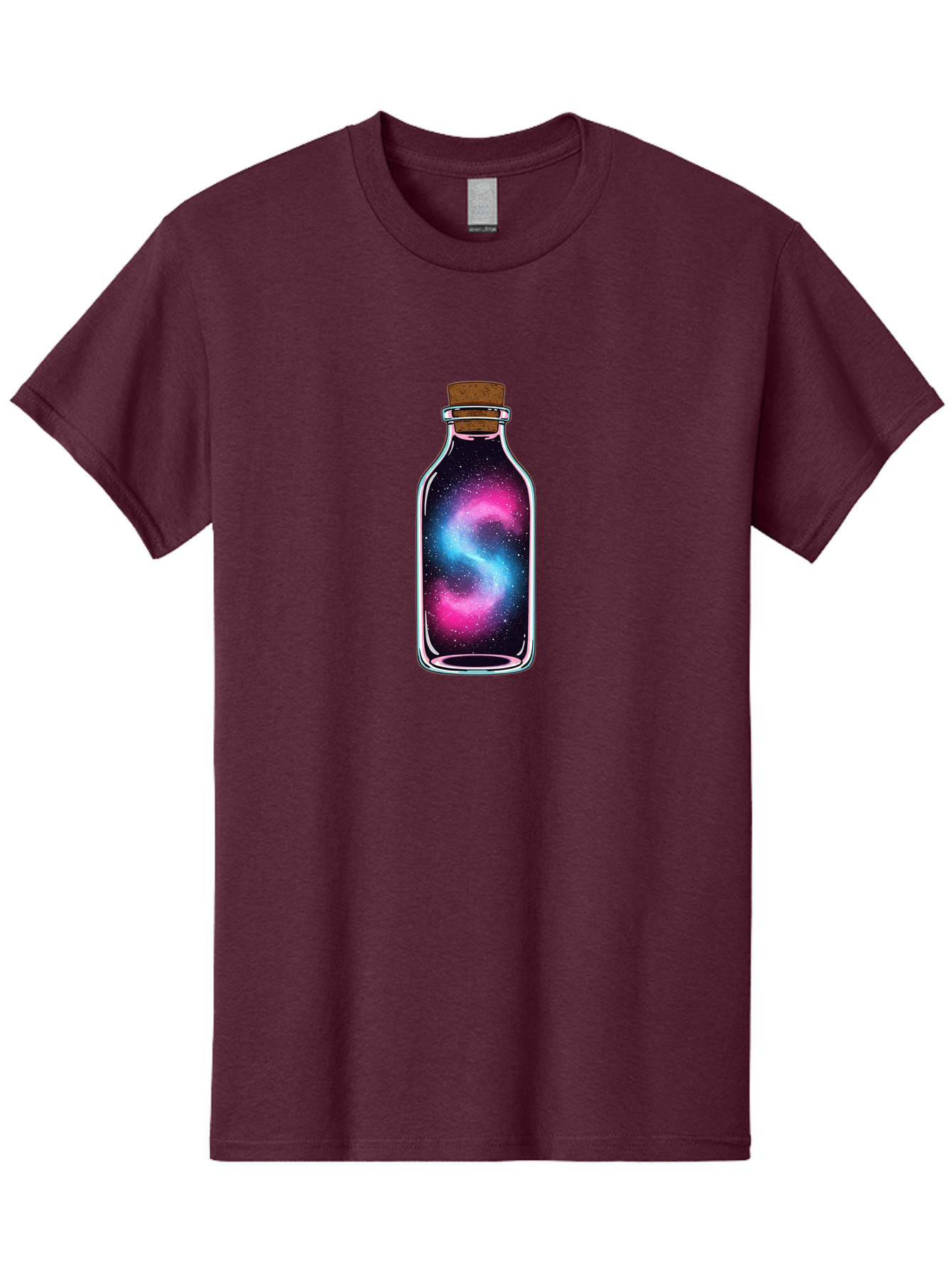 Galaxy-In-A-Bottle-20 Men'S Graphic Tee, 100% Cotton, Comfortable Casual Summer Wear, Machine Washable, Vintage Camera, Old Camera, Antique Camera, Black Camera, Classic Photography, Photography Equipment, Nostalgic Device, Film Camera, Bai975