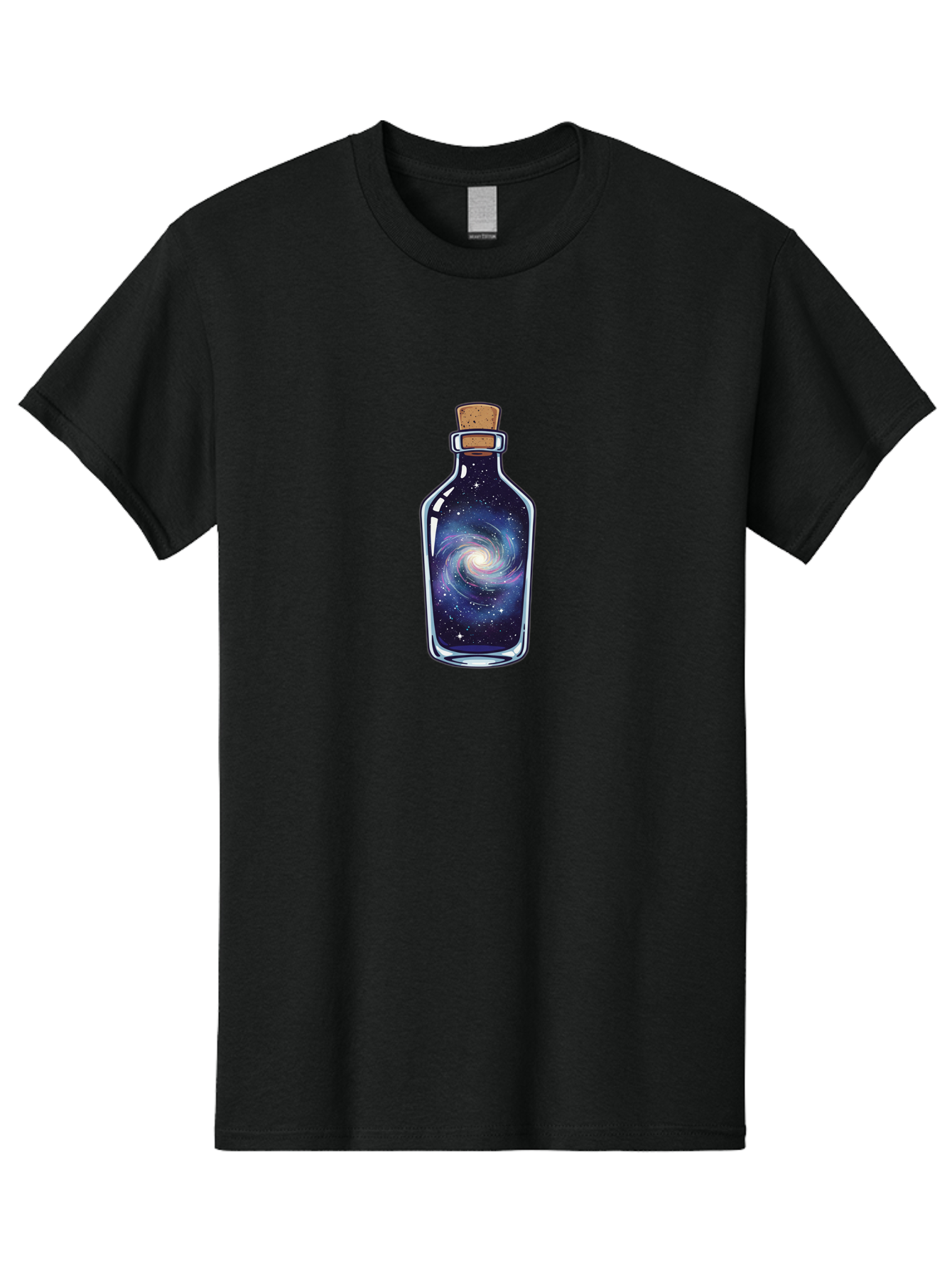 Galaxy-In-A-Bottle-21 Men'S Graphic Tee, 100% Cotton, Comfortable Casual Summer Wear, Machine Washable, Vintage Camera, Old Camera, Antique Camera, Black Camera, Classic Photography, Photography Equipment, Nostalgic Device, Film Camera, Bai976