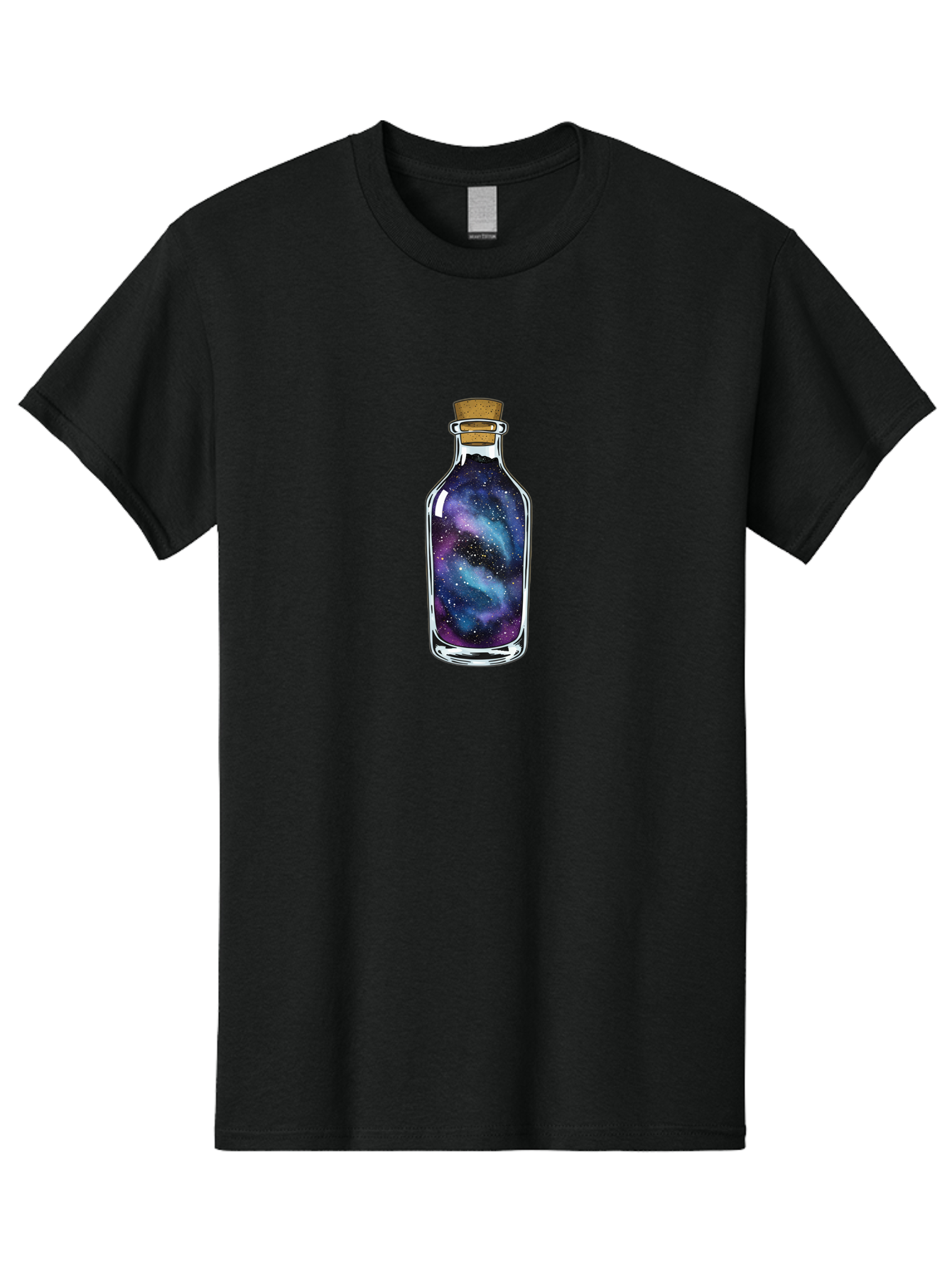 Galaxy-In-A-Bottle-23 Men'S Graphic Tee, 100% Cotton, Comfortable Casual Summer Wear, Machine Washable, Vintage Camera, Old Camera, Antique Camera, Black Camera, Classic Photography, Photography Equipment, Nostalgic Device, Film Camera, Bai978
