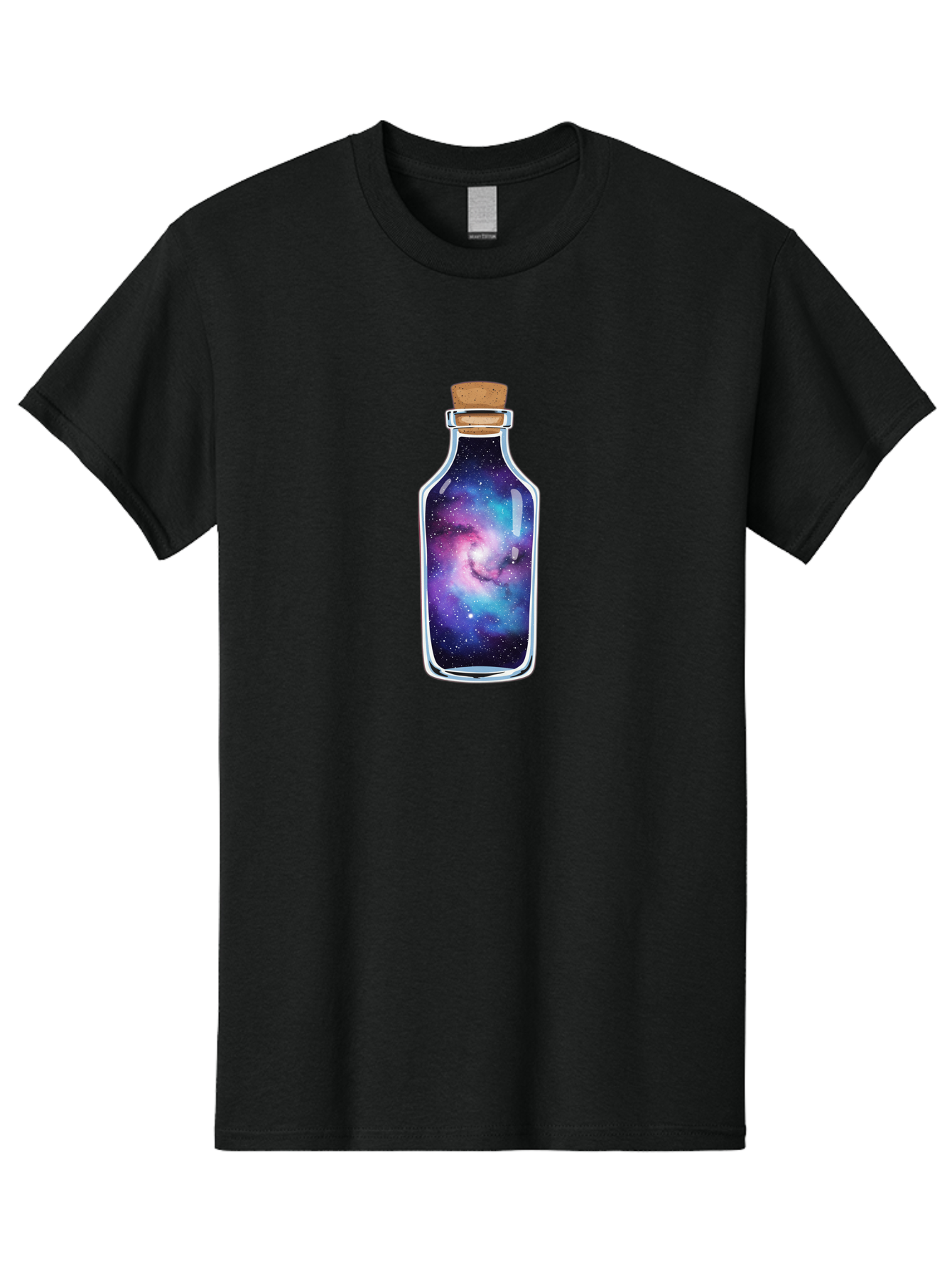 Galaxy-In-A-Bottle-26 Men'S Graphic Tee, 100% Cotton, Comfortable Casual Summer Wear, Machine Washable, Vintage Camera, Old Camera, Antique Camera, Black Camera, Classic Photography, Photography Equipment, Nostalgic Device, Film Camera, Bai981