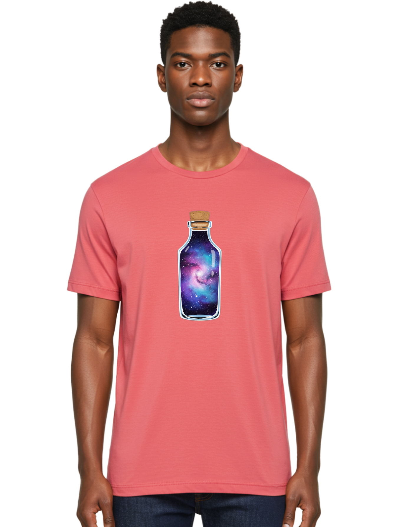 Galaxy-In-A-Bottle-26 Men'S Graphic Tee, 100% Cotton, Comfortable Casual Summer Wear, Machine Washable, Vintage Camera, Old Camera, Antique Camera, Black Camera, Classic Photography, Photography Equipment, Nostalgic Device, Film Camera, Bai981