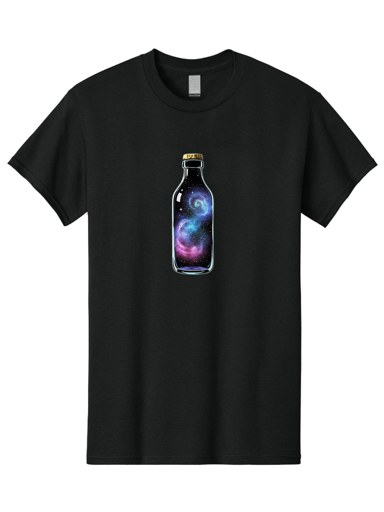 Galaxy-In-A-Bottle-28 Men'S Graphic Tee, 100% Cotton, Comfortable Casual Summer Wear, Machine Washable, Vintage Camera, Old Camera, Antique Camera, Black Camera, Classic Photography, Photography Equipment, Nostalgic Device, Film Camera, Bai983