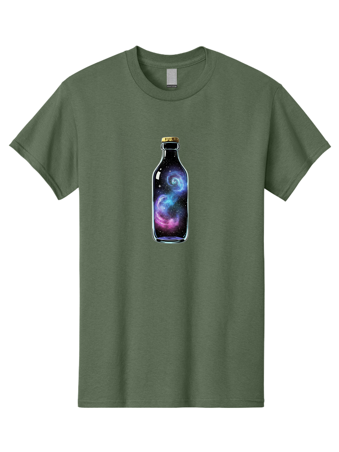 Galaxy-In-A-Bottle-28 Men'S Graphic Tee, 100% Cotton, Comfortable Casual Summer Wear, Machine Washable, Vintage Camera, Old Camera, Antique Camera, Black Camera, Classic Photography, Photography Equipment, Nostalgic Device, Film Camera, Bai983