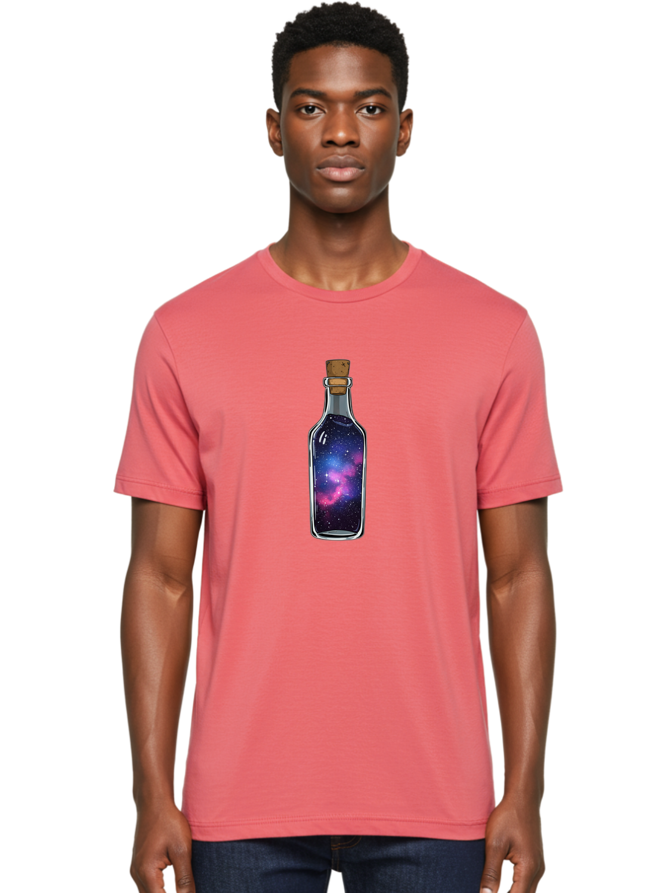 Galaxy-In-A-Bottle-29 Men'S Graphic Tee, 100% Cotton, Comfortable Casual Summer Wear, Machine Washable, Vintage Camera, Old Camera, Antique Camera, Black Camera, Classic Photography, Photography Equipment, Nostalgic Device, Film Camera, Bai984