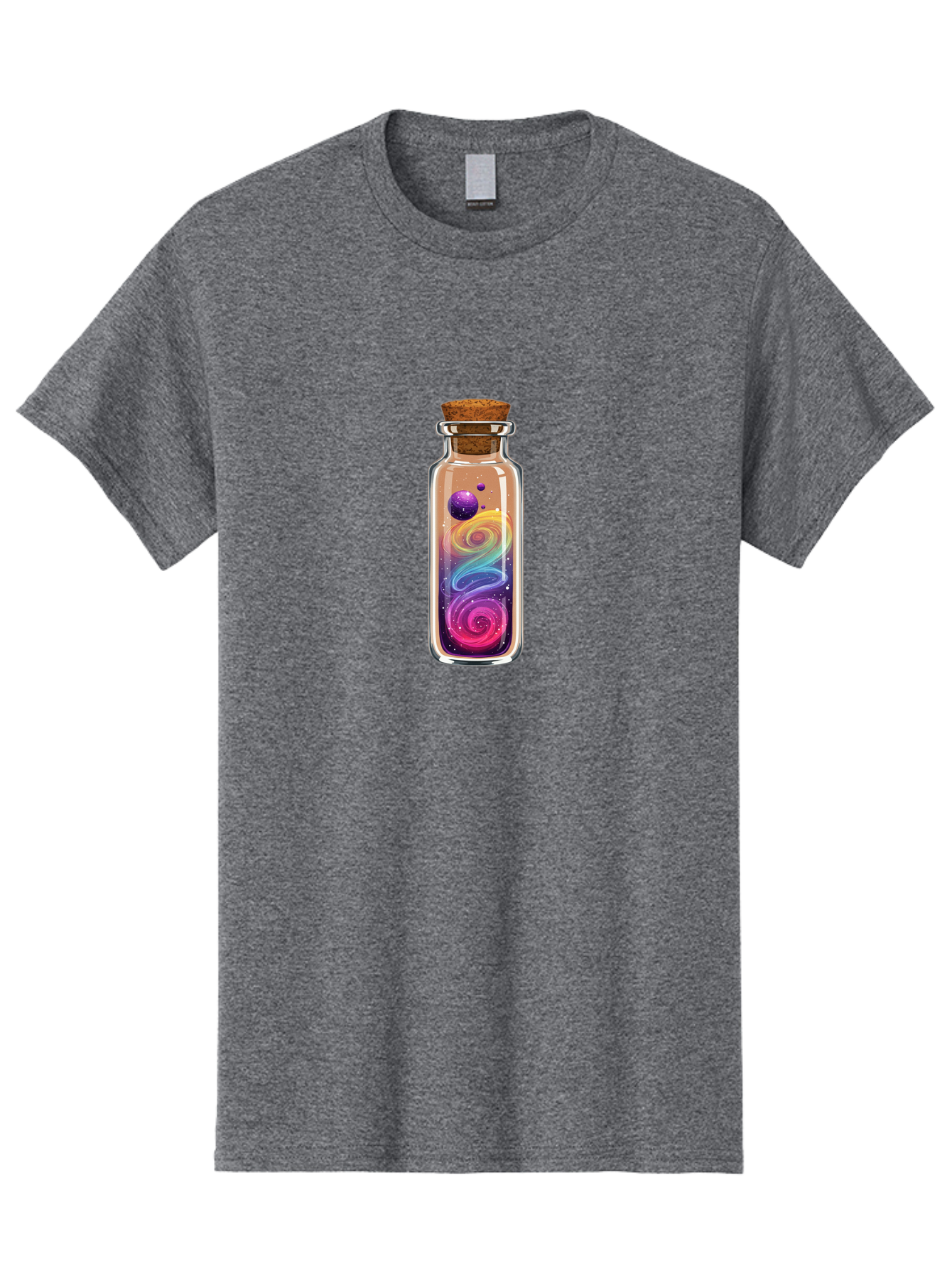 Galaxy-In-A-Bottle-3 Men'S Graphic Tee, 100% Cotton, Comfortable Casual Summer Wear, Machine Washable, Vintage Camera, Old Camera, Antique Camera, Black Camera, Classic Photography, Photography Equipment, Nostalgic Device, Film Camera, Bai985