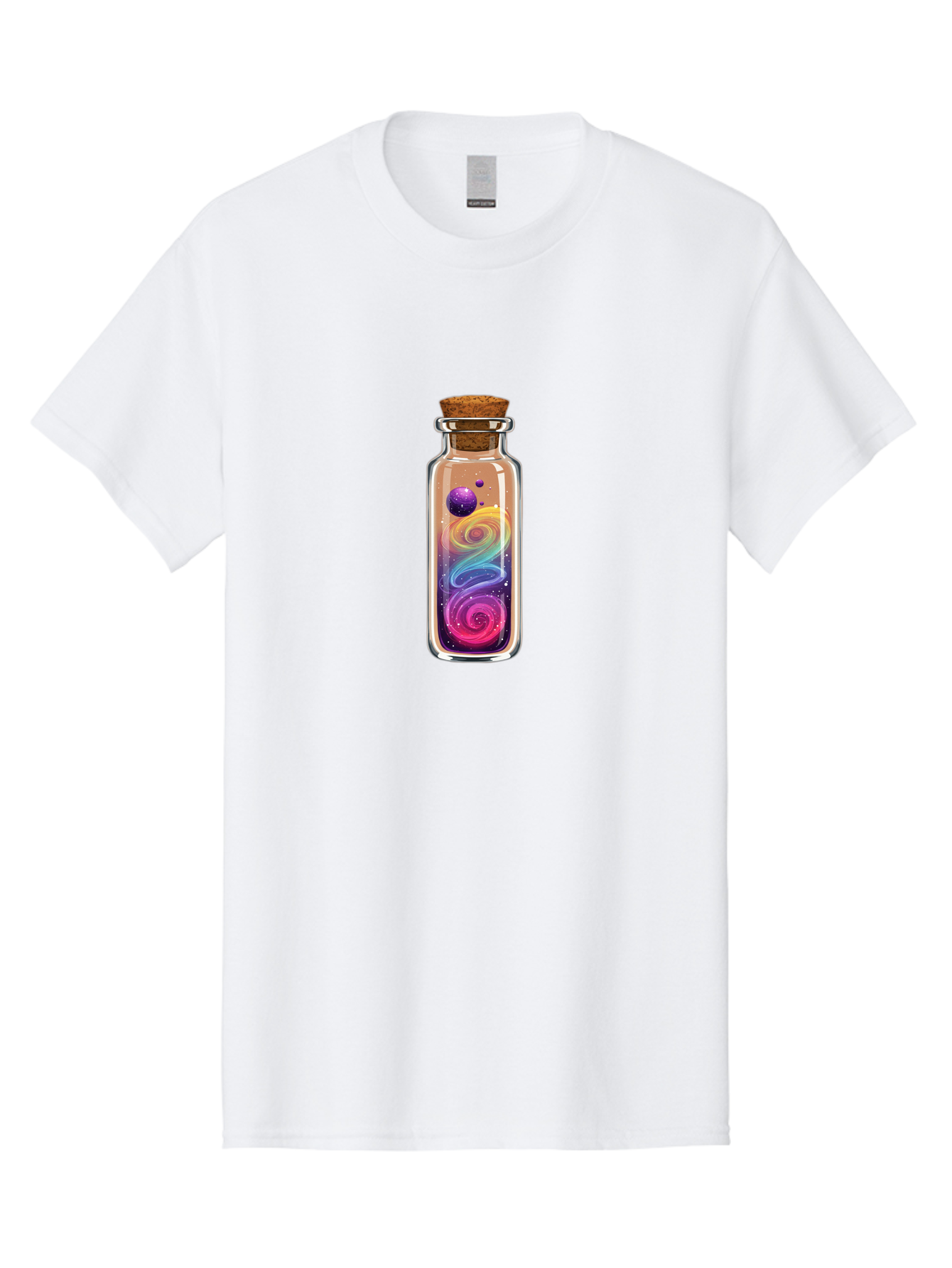 Galaxy-In-A-Bottle-3 Men'S Graphic Tee, 100% Cotton, Comfortable Casual Summer Wear, Machine Washable, Vintage Camera, Old Camera, Antique Camera, Black Camera, Classic Photography, Photography Equipment, Nostalgic Device, Film Camera, Bai985