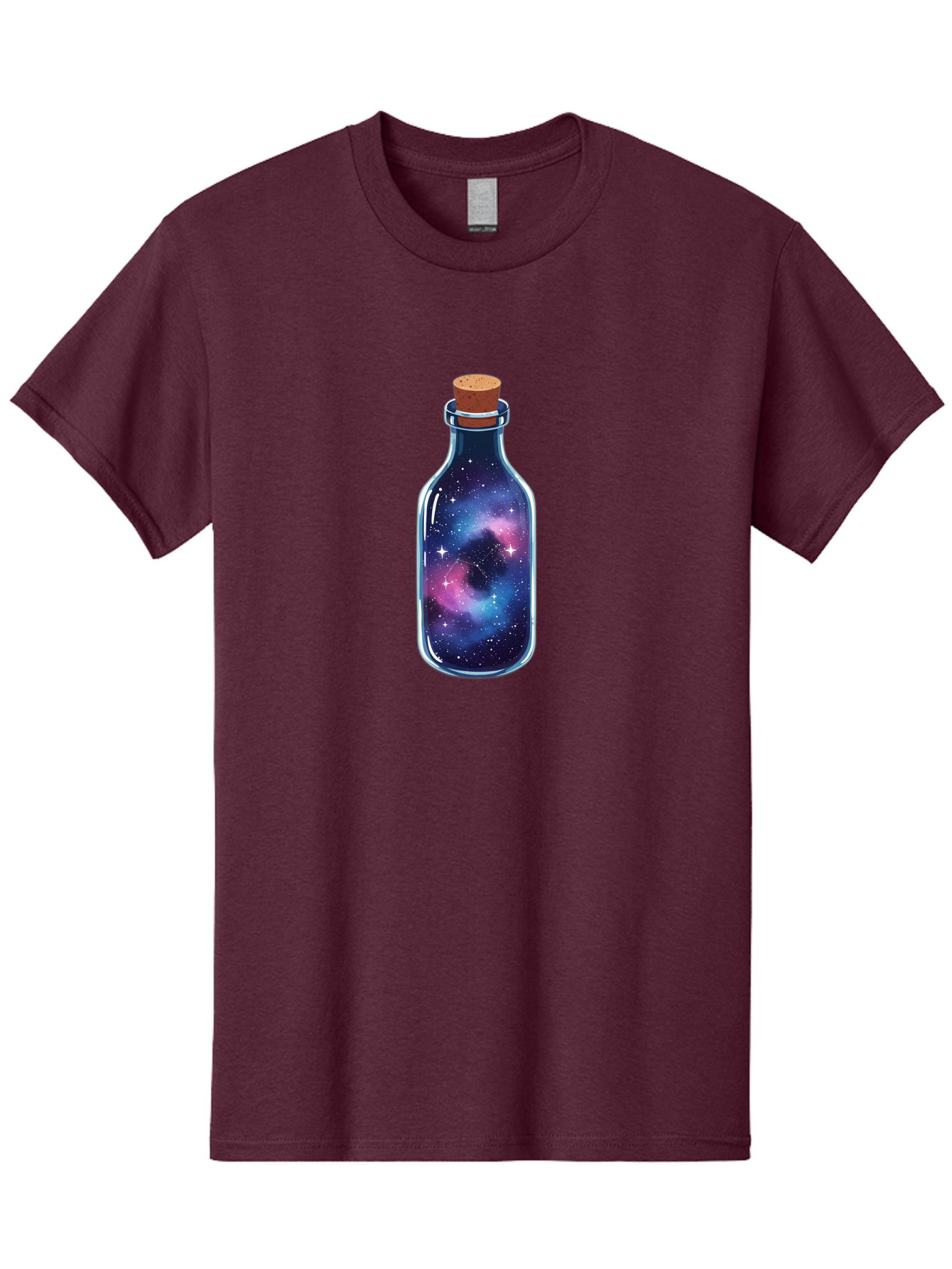 Galaxy-In-A-Bottle-30 Men'S Graphic Tee, 100% Cotton, Comfortable Casual Summer Wear, Machine Washable, Vintage Camera, Old Camera, Antique Camera, Black Camera, Classic Photography, Photography Equipment, Nostalgic Device, Film Camera, Bai986