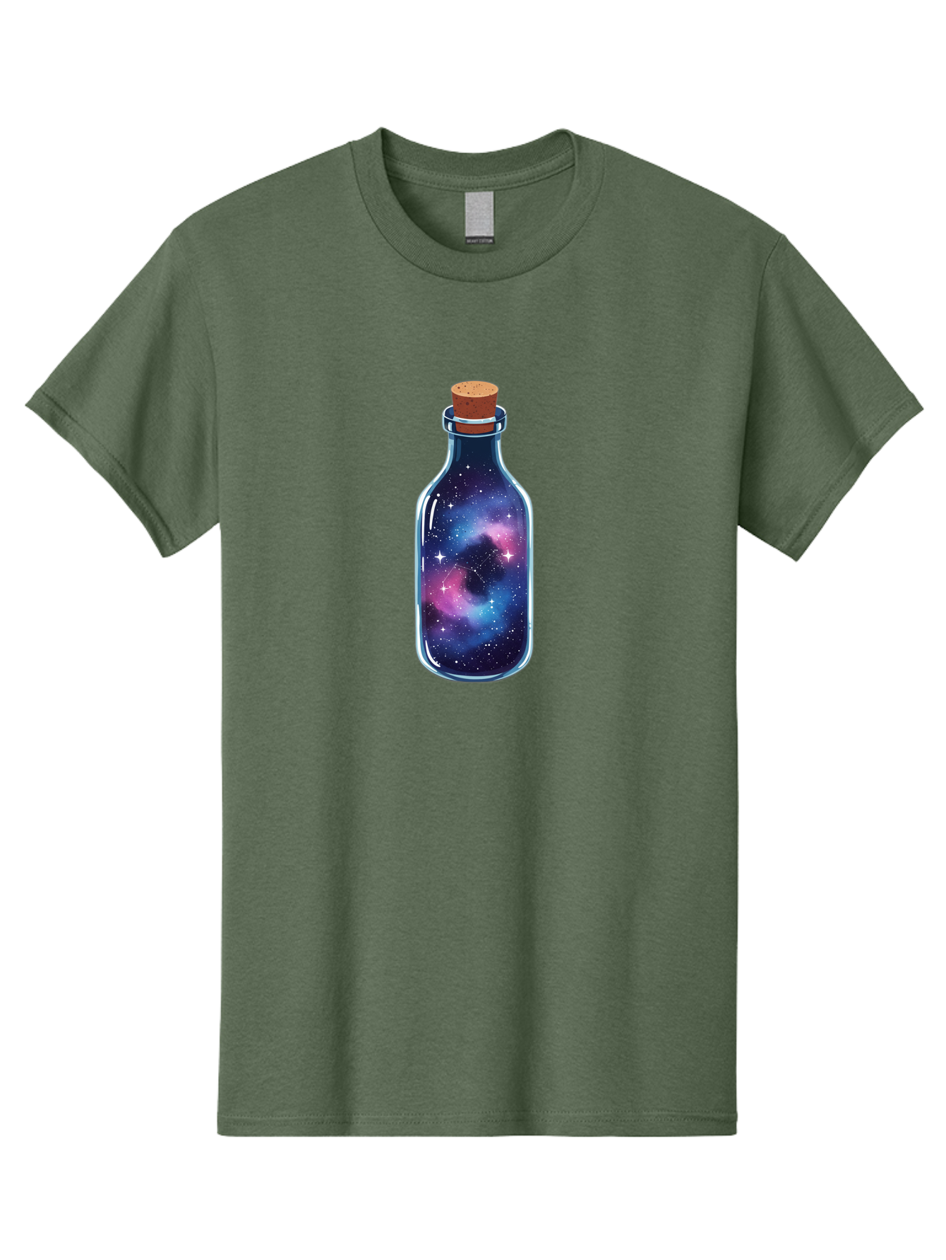 Galaxy-In-A-Bottle-30 Men'S Graphic Tee, 100% Cotton, Comfortable Casual Summer Wear, Machine Washable, Vintage Camera, Old Camera, Antique Camera, Black Camera, Classic Photography, Photography Equipment, Nostalgic Device, Film Camera, Bai986