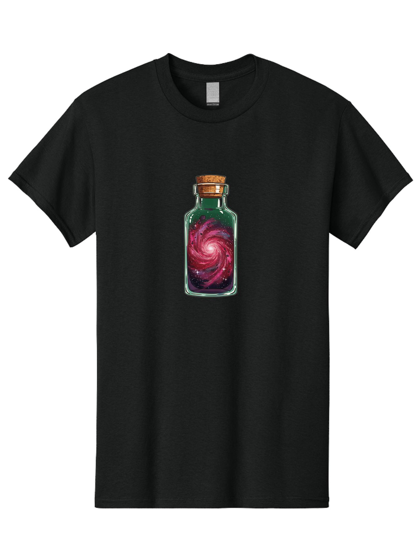 Galaxy-In-A-Bottle-32 Men'S Graphic Tee, 100% Cotton, Comfortable Casual Summer Wear, Machine Washable, Vintage Camera, Old Camera, Antique Camera, Black Camera, Classic Photography, Photography Equipment, Nostalgic Device, Film Camera, Bai988