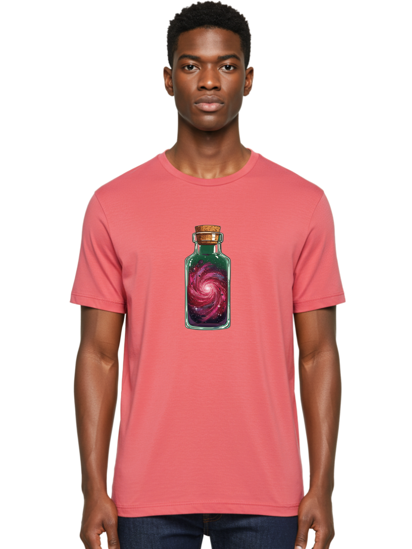 Galaxy-In-A-Bottle-32 Men'S Graphic Tee, 100% Cotton, Comfortable Casual Summer Wear, Machine Washable, Vintage Camera, Old Camera, Antique Camera, Black Camera, Classic Photography, Photography Equipment, Nostalgic Device, Film Camera, Bai988