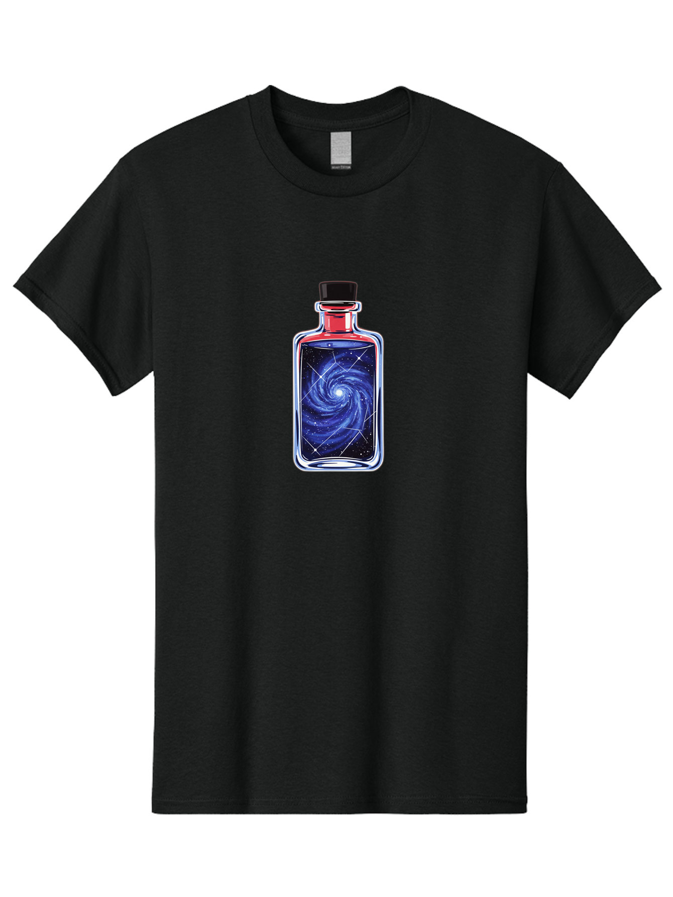 Galaxy-In-A-Bottle-33 Men'S Graphic Tee, 100% Cotton, Comfortable Casual Summer Wear, Machine Washable, Vintage Camera, Old Camera, Antique Camera, Black Camera, Classic Photography, Photography Equipment, Nostalgic Device, Film Camera, Bai989