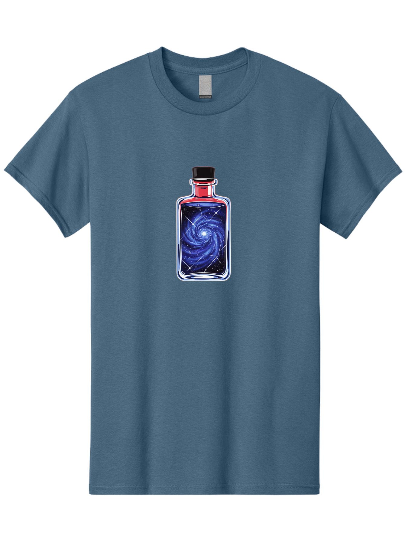 Galaxy-In-A-Bottle-33 Men'S Graphic Tee, 100% Cotton, Comfortable Casual Summer Wear, Machine Washable, Vintage Camera, Old Camera, Antique Camera, Black Camera, Classic Photography, Photography Equipment, Nostalgic Device, Film Camera, Bai989
