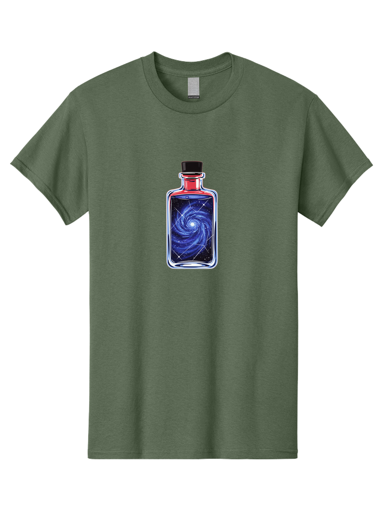 Galaxy-In-A-Bottle-33 Men'S Graphic Tee, 100% Cotton, Comfortable Casual Summer Wear, Machine Washable, Vintage Camera, Old Camera, Antique Camera, Black Camera, Classic Photography, Photography Equipment, Nostalgic Device, Film Camera, Bai989