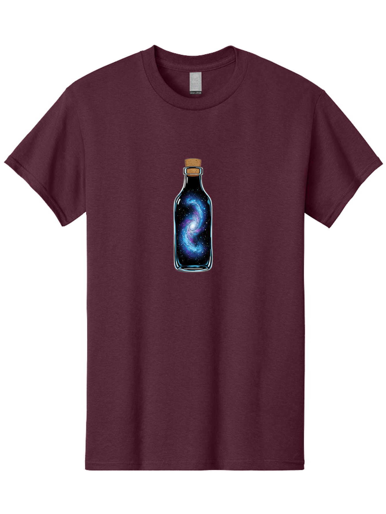 Galaxy-In-A-Bottle-36 Men'S Graphic Tee, 100% Cotton, Comfortable Casual Summer Wear, Machine Washable, Vintage Camera, Old Camera, Antique Camera, Black Camera, Classic Photography, Photography Equipment, Nostalgic Device, Film Camera, Bai992