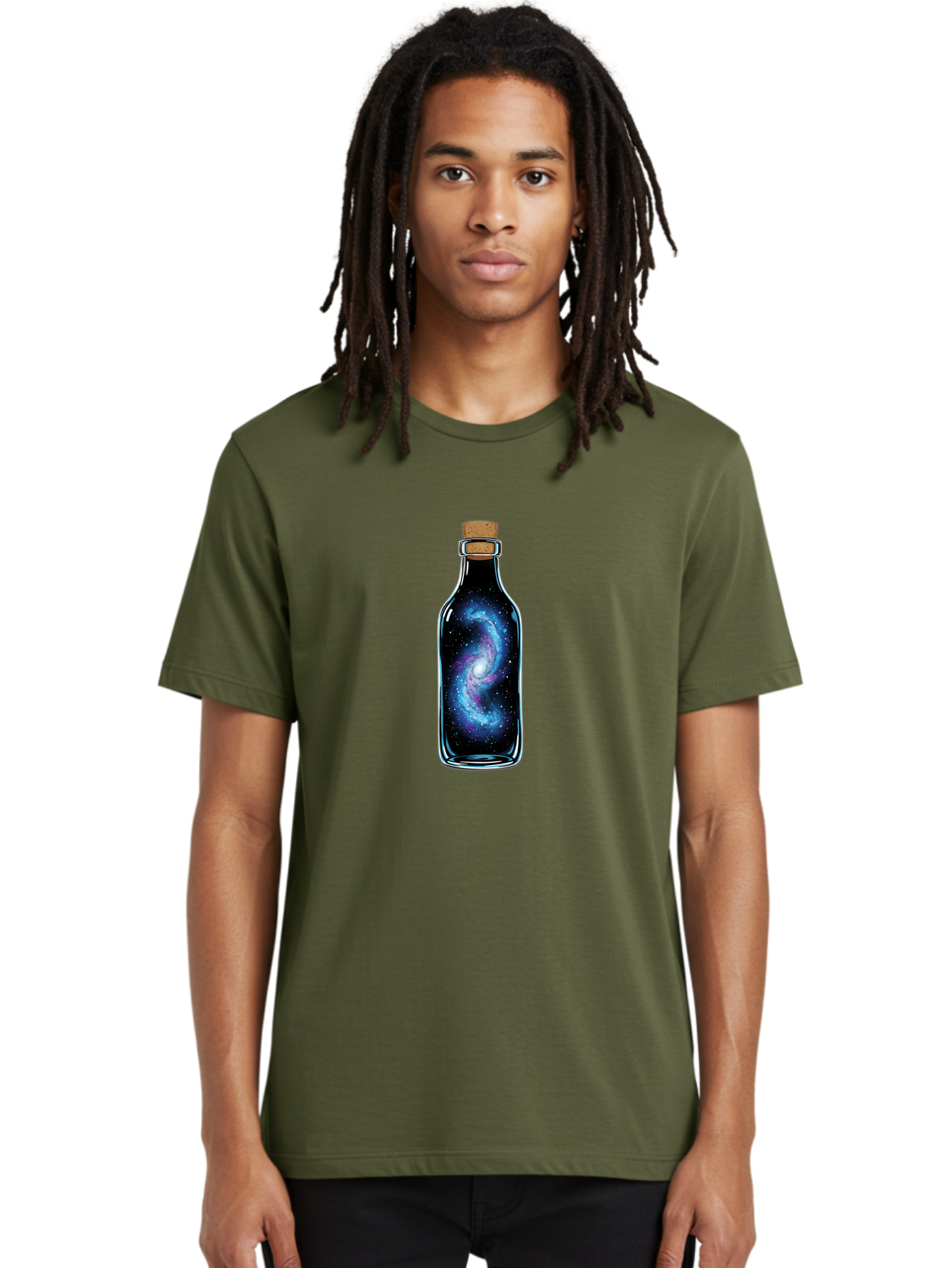 Galaxy-In-A-Bottle-36 Men'S Graphic Tee, 100% Cotton, Comfortable Casual Summer Wear, Machine Washable, Vintage Camera, Old Camera, Antique Camera, Black Camera, Classic Photography, Photography Equipment, Nostalgic Device, Film Camera, Bai992