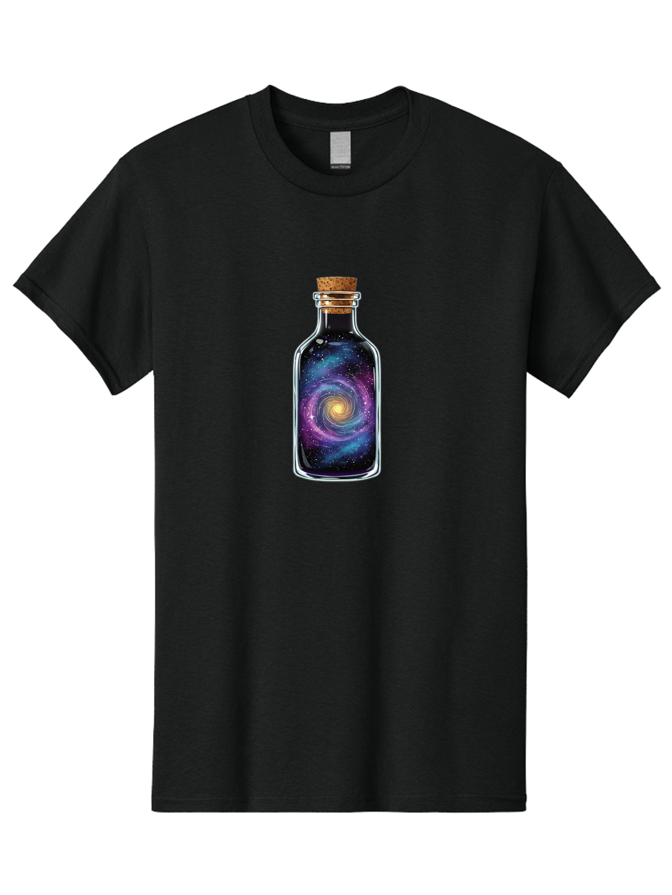 Galaxy-In-A-Bottle-37 Men'S Graphic Tee, 100% Cotton, Comfortable Casual Summer Wear, Machine Washable, Vintage Camera, Old Camera, Antique Camera, Black Camera, Classic Photography, Photography Equipment, Nostalgic Device, Film Camera, Bai993
