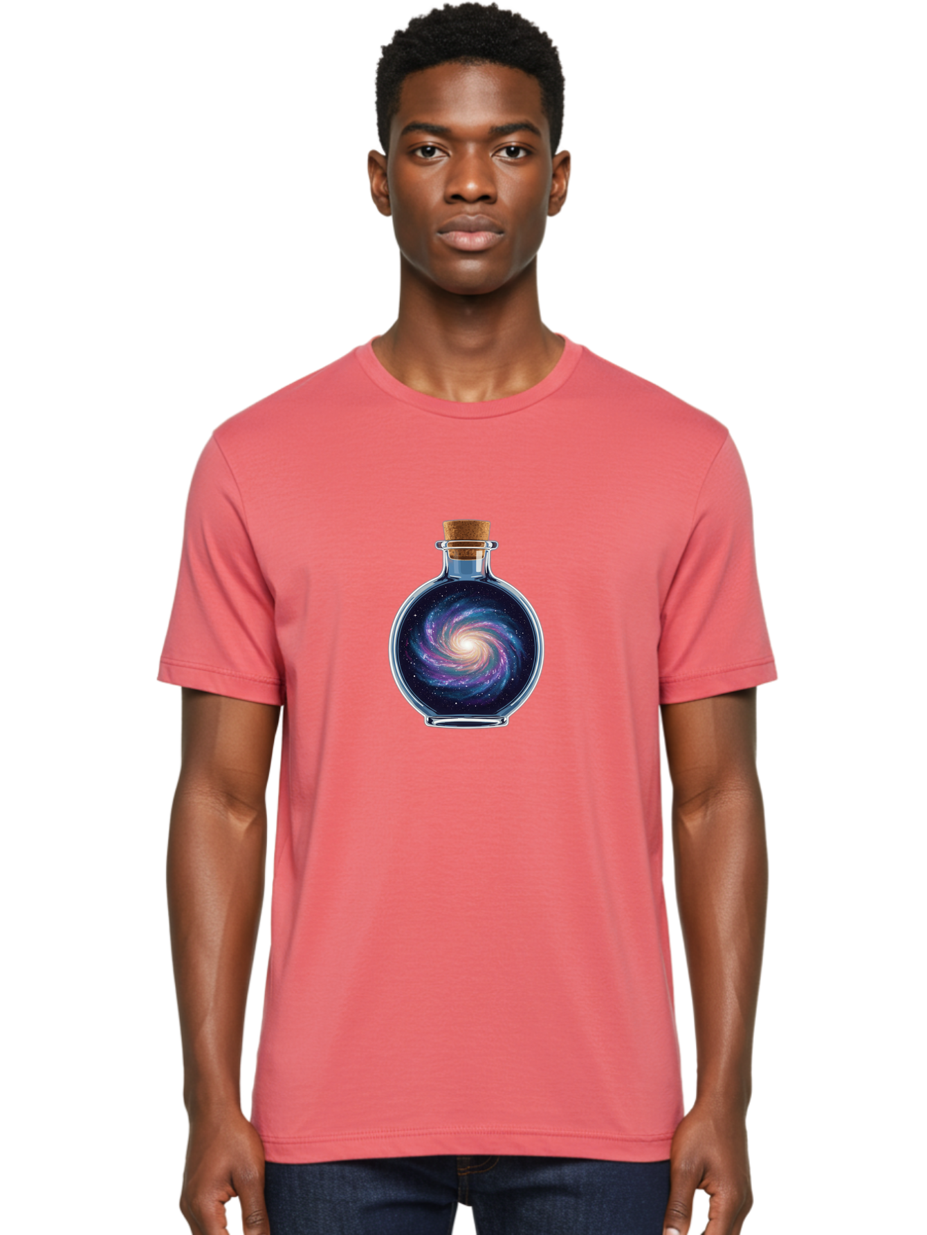 Galaxy-In-A-Bottle-38 Men'S Graphic Tee, 100% Cotton, Comfortable Casual Summer Wear, Machine Washable, Vintage Camera, Old Camera, Antique Camera, Black Camera, Classic Photography, Photography Equipment, Nostalgic Device, Film Camera, Bai994