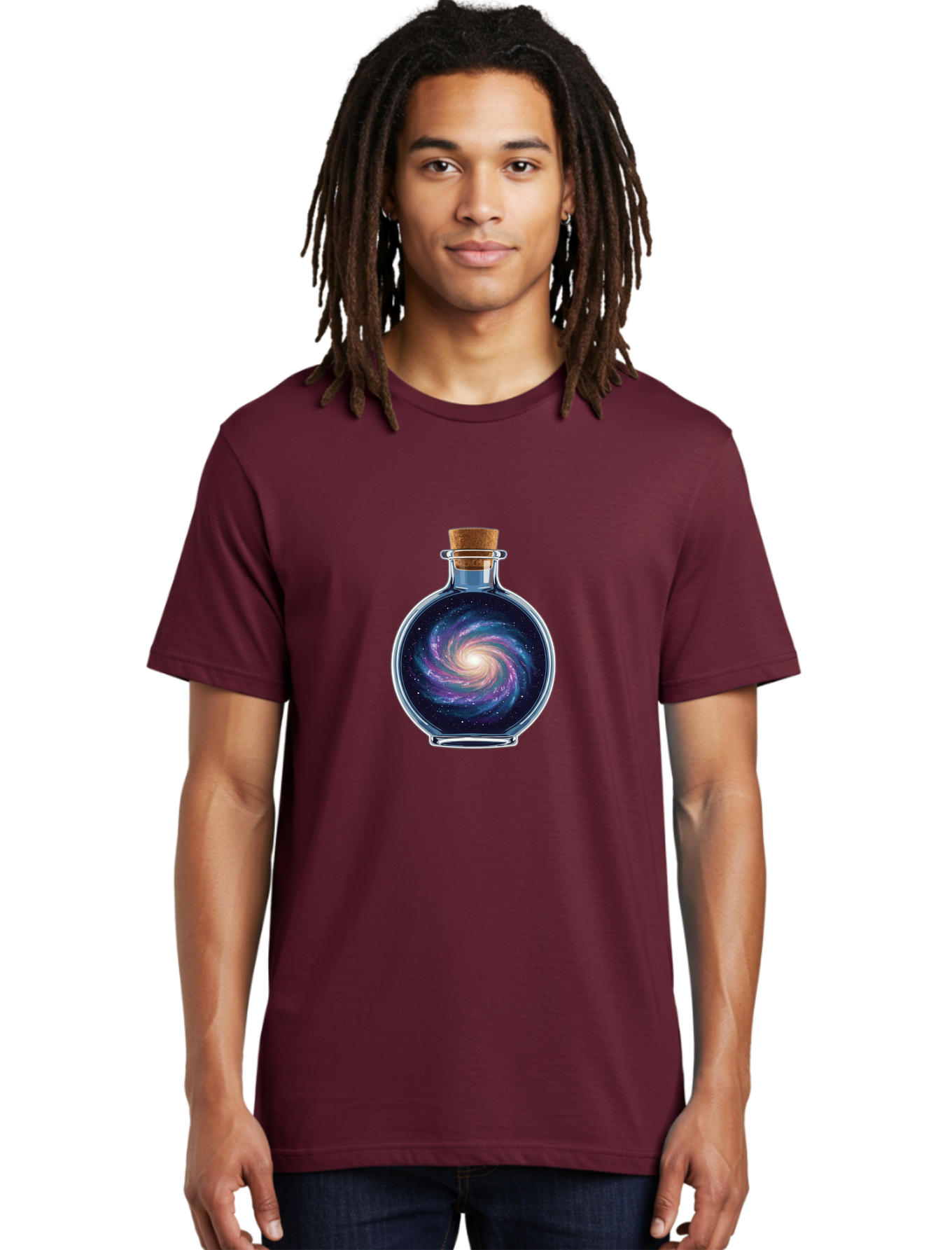 Galaxy-In-A-Bottle-38 Men'S Graphic Tee, 100% Cotton, Comfortable Casual Summer Wear, Machine Washable, Vintage Camera, Old Camera, Antique Camera, Black Camera, Classic Photography, Photography Equipment, Nostalgic Device, Film Camera, Bai994