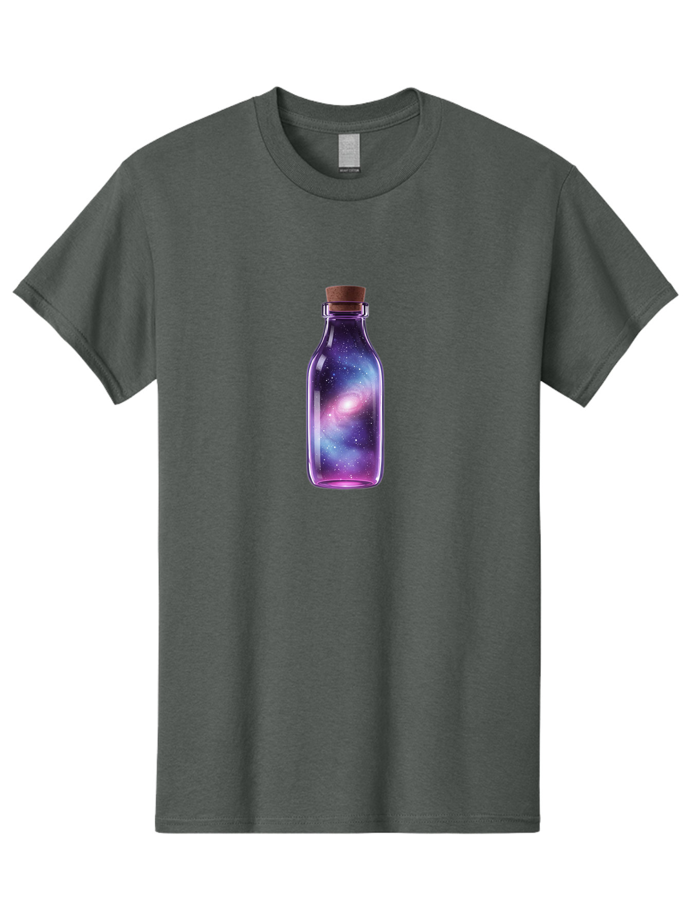Galaxy-In-A-Bottle-4 Men'S Graphic Tee, 100% Cotton, Comfortable Casual Summer Wear, Machine Washable, Vintage Camera, Old Camera, Antique Camera, Black Camera, Classic Photography, Photography Equipment, Nostalgic Device, Film Camera, Bai996