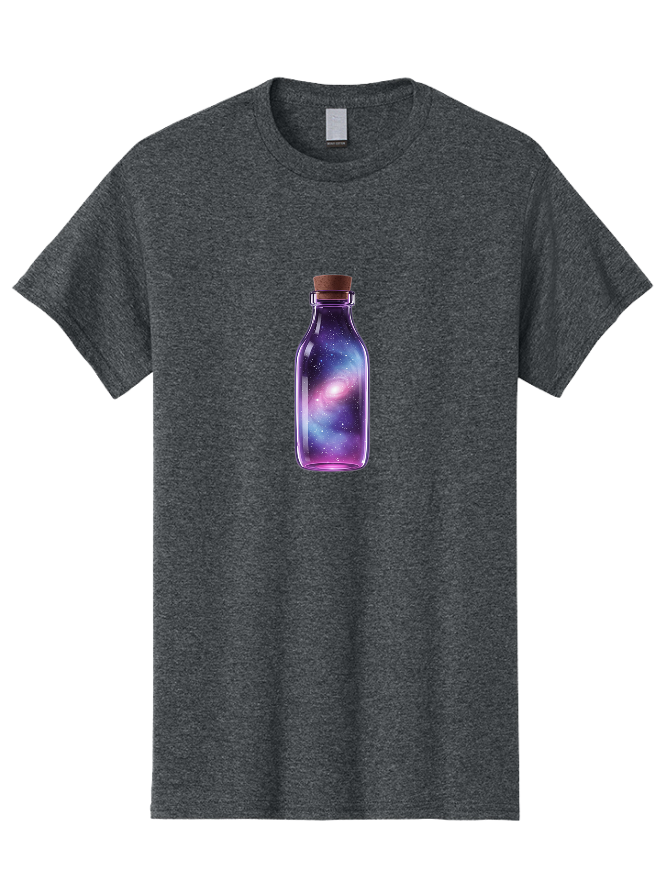 Galaxy-In-A-Bottle-4 Men'S Graphic Tee, 100% Cotton, Comfortable Casual Summer Wear, Machine Washable, Vintage Camera, Old Camera, Antique Camera, Black Camera, Classic Photography, Photography Equipment, Nostalgic Device, Film Camera, Bai996