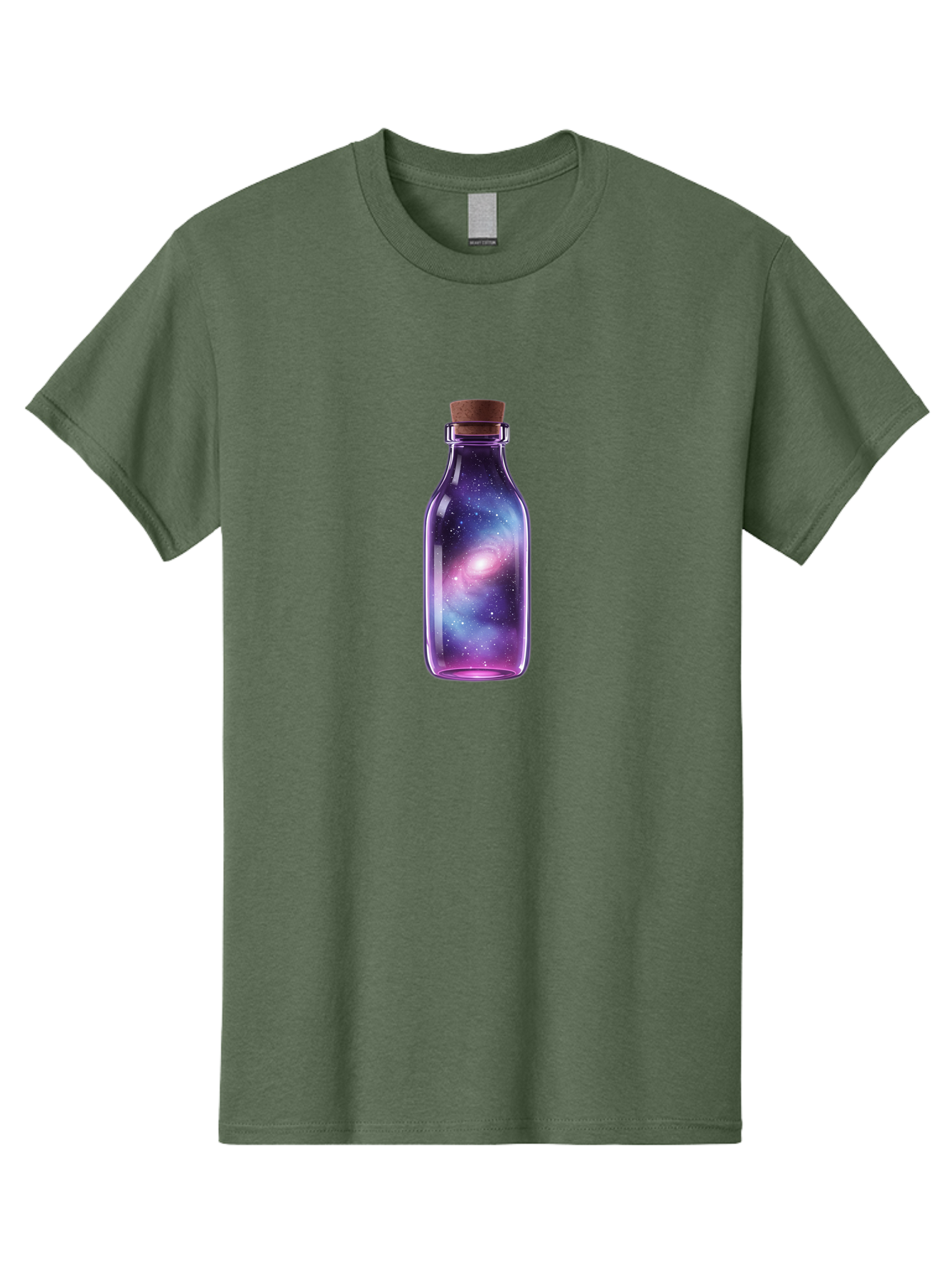 Galaxy-In-A-Bottle-4 Men'S Graphic Tee, 100% Cotton, Comfortable Casual Summer Wear, Machine Washable, Vintage Camera, Old Camera, Antique Camera, Black Camera, Classic Photography, Photography Equipment, Nostalgic Device, Film Camera, Bai996