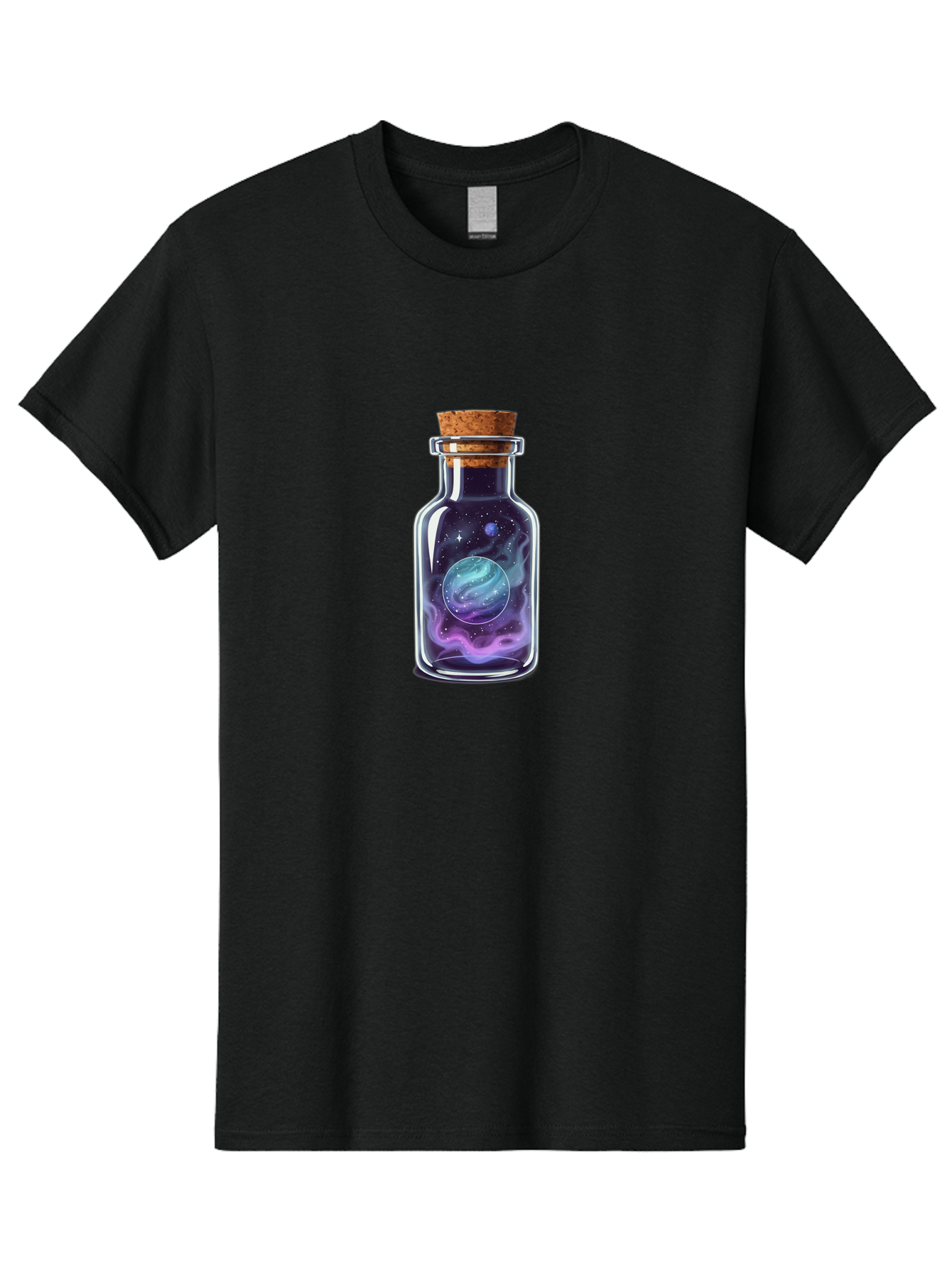 Galaxy-In-A-Bottle-40 Men'S Graphic Tee, 100% Cotton, Comfortable Casual Summer Wear, Machine Washable, Vintage Camera, Old Camera, Antique Camera, Black Camera, Classic Photography, Photography Equipment, Nostalgic Device, Film Camera, Bai997