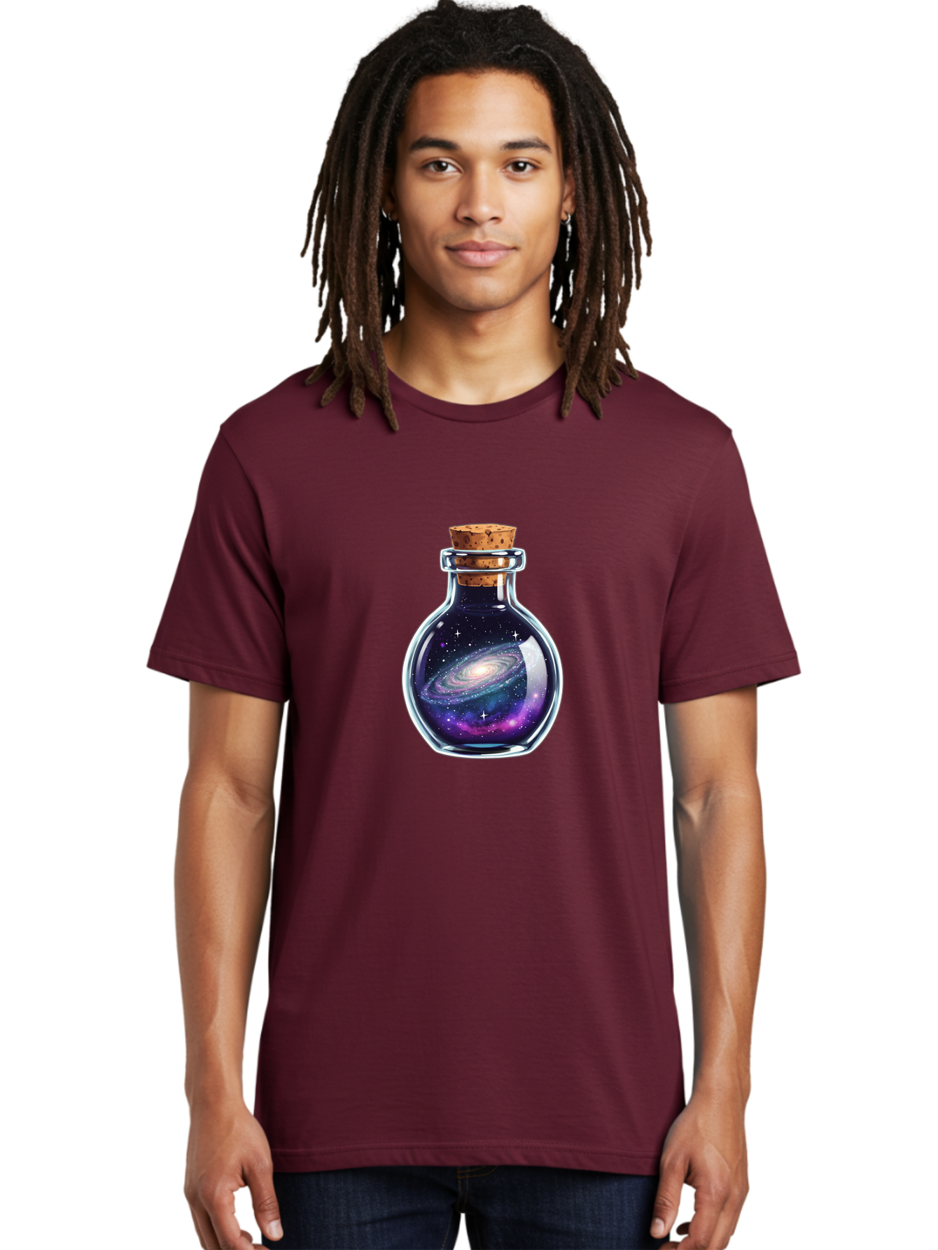 Galaxy-In-A-Bottle-42 Men'S Graphic Tee, 100% Cotton, Comfortable Casual Summer Wear, Machine Washable, Vintage Camera, Old Camera, Antique Camera, Black Camera, Classic Photography, Photography Equipment, Nostalgic Device, Film Camera, Bai999