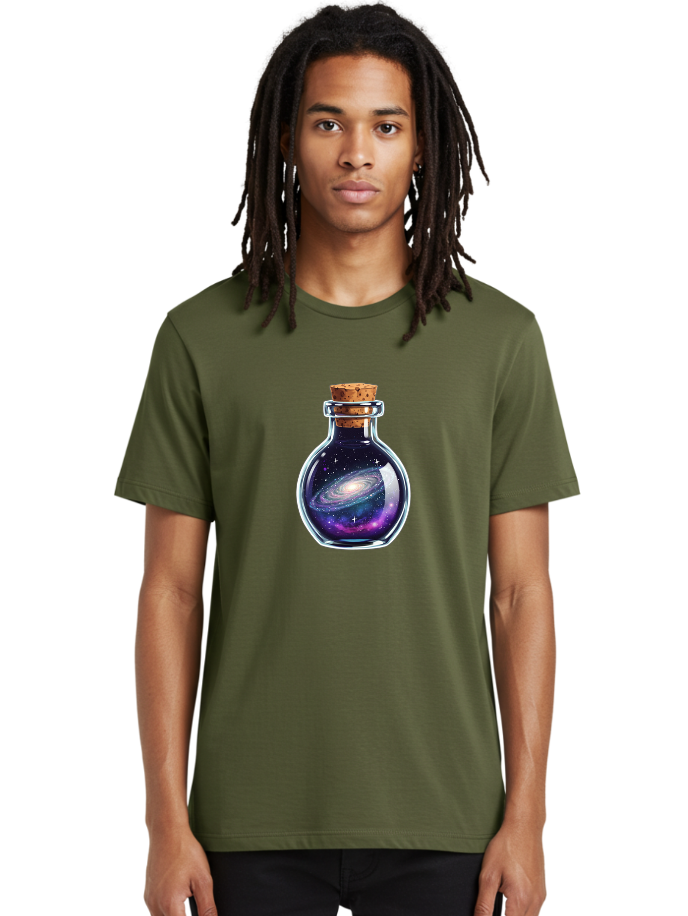 Galaxy-In-A-Bottle-42 Men'S Graphic Tee, 100% Cotton, Comfortable Casual Summer Wear, Machine Washable, Vintage Camera, Old Camera, Antique Camera, Black Camera, Classic Photography, Photography Equipment, Nostalgic Device, Film Camera, Bai999