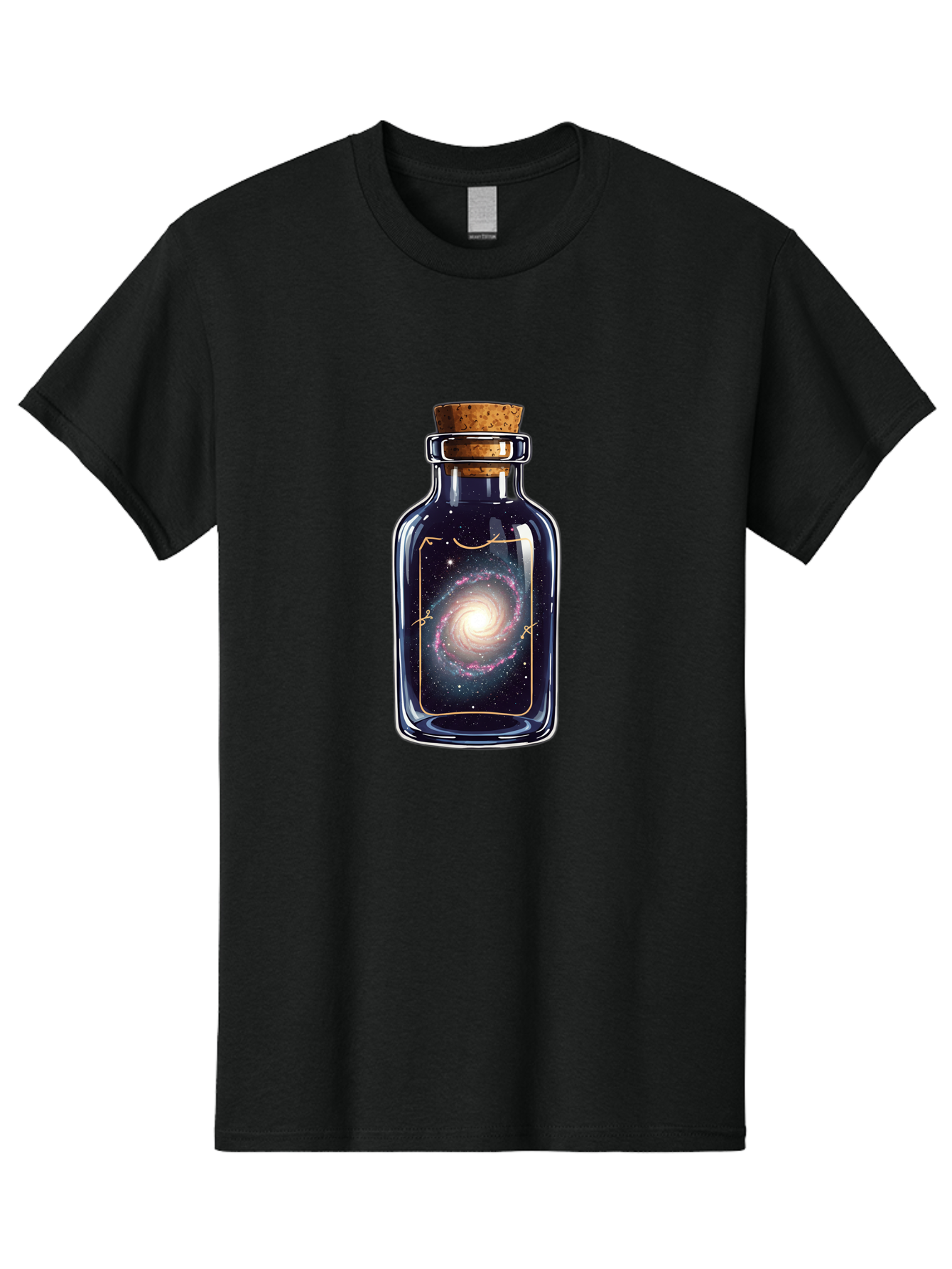 Galaxy-In-A-Bottle-44 Men'S Graphic Tee, 100% Cotton, Comfortable Casual Summer Wear, Machine Washable, Vintage Camera, Old Camera, Antique Camera, Black Camera, Classic Photography, Photography Equipment, Nostalgic Device, Film Camera, Baj001