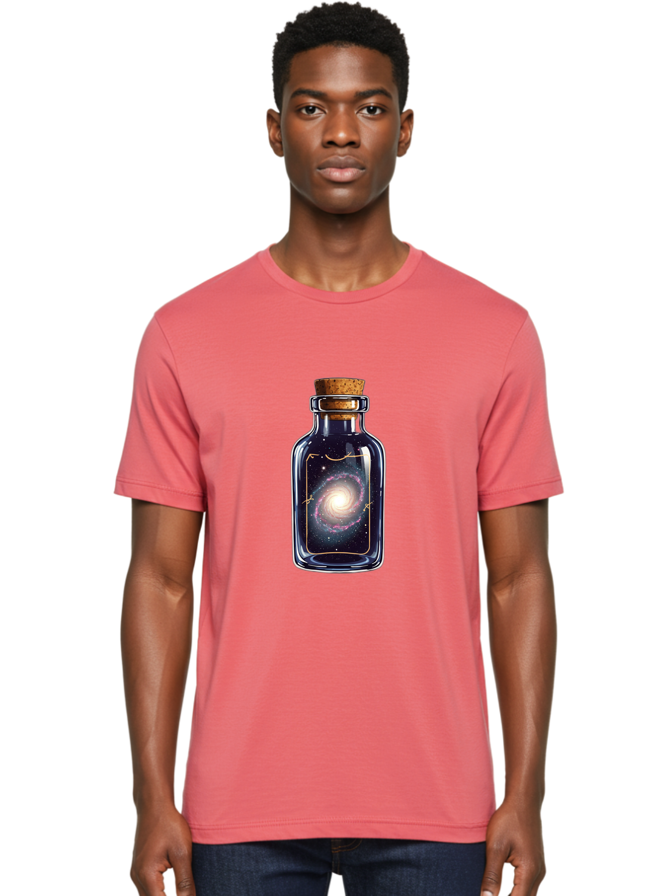 Galaxy-In-A-Bottle-44 Men'S Graphic Tee, 100% Cotton, Comfortable Casual Summer Wear, Machine Washable, Vintage Camera, Old Camera, Antique Camera, Black Camera, Classic Photography, Photography Equipment, Nostalgic Device, Film Camera, Baj001