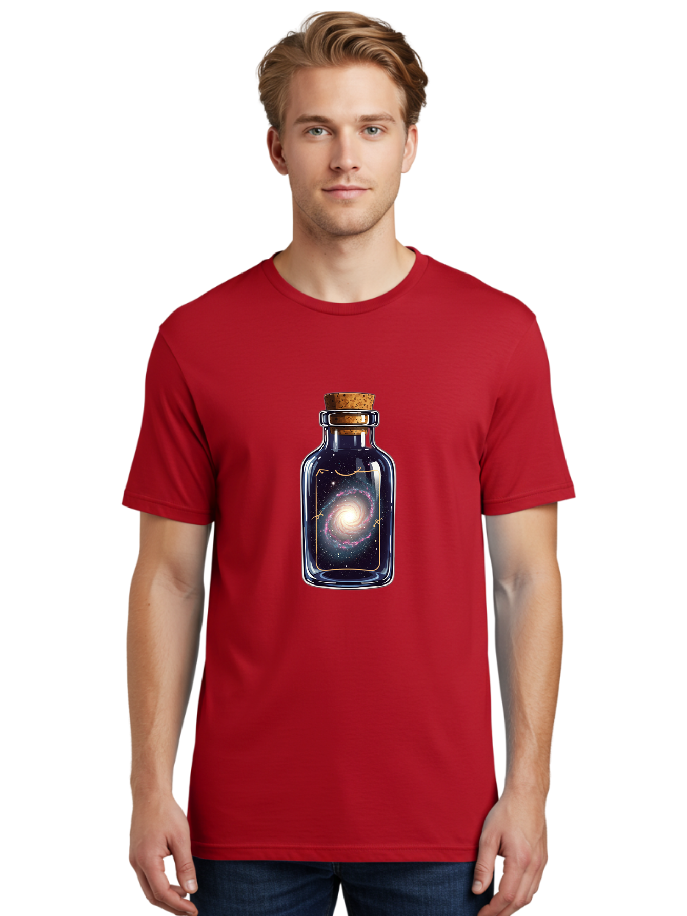 Galaxy-In-A-Bottle-44 Men'S Graphic Tee, 100% Cotton, Comfortable Casual Summer Wear, Machine Washable, Vintage Camera, Old Camera, Antique Camera, Black Camera, Classic Photography, Photography Equipment, Nostalgic Device, Film Camera, Baj001