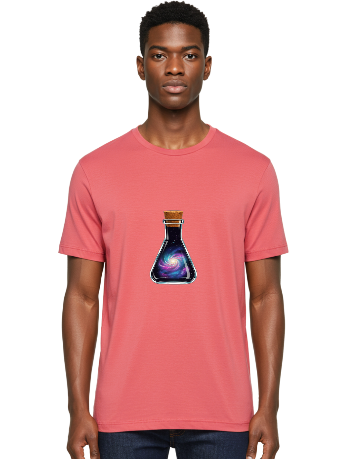 Galaxy-In-A-Bottle-45 Men'S Graphic Tee, 100% Cotton, Comfortable Casual Summer Wear, Machine Washable, Vintage Camera, Old Camera, Antique Camera, Black Camera, Classic Photography, Photography Equipment, Nostalgic Device, Film Camera, Baj002
