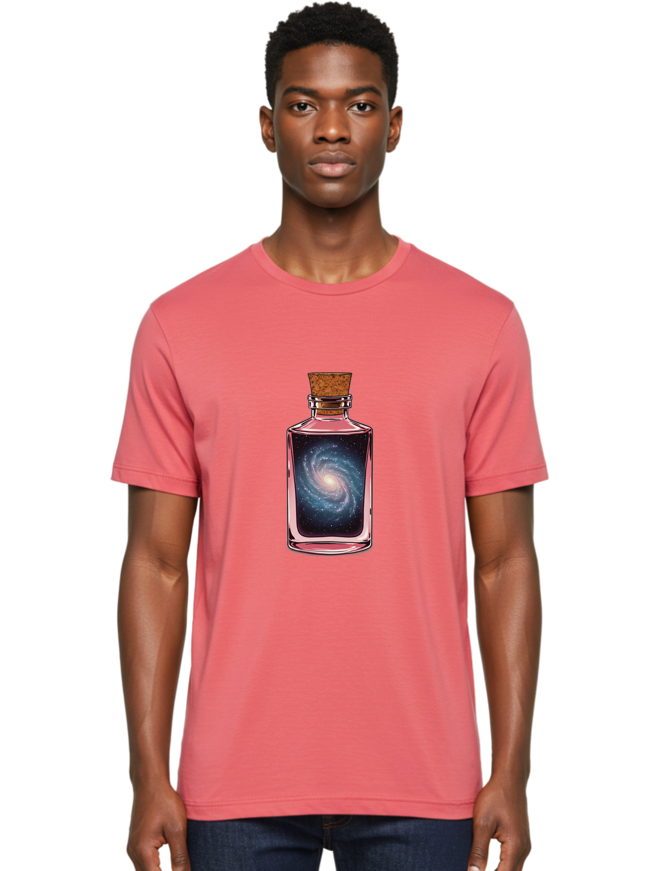 Galaxy-In-A-Bottle-47 Men'S Graphic Tee, 100% Cotton, Comfortable Casual Summer Wear, Machine Washable, Vintage Camera, Old Camera, Antique Camera, Black Camera, Classic Photography, Photography Equipment, Nostalgic Device, Film Camera, Baj004