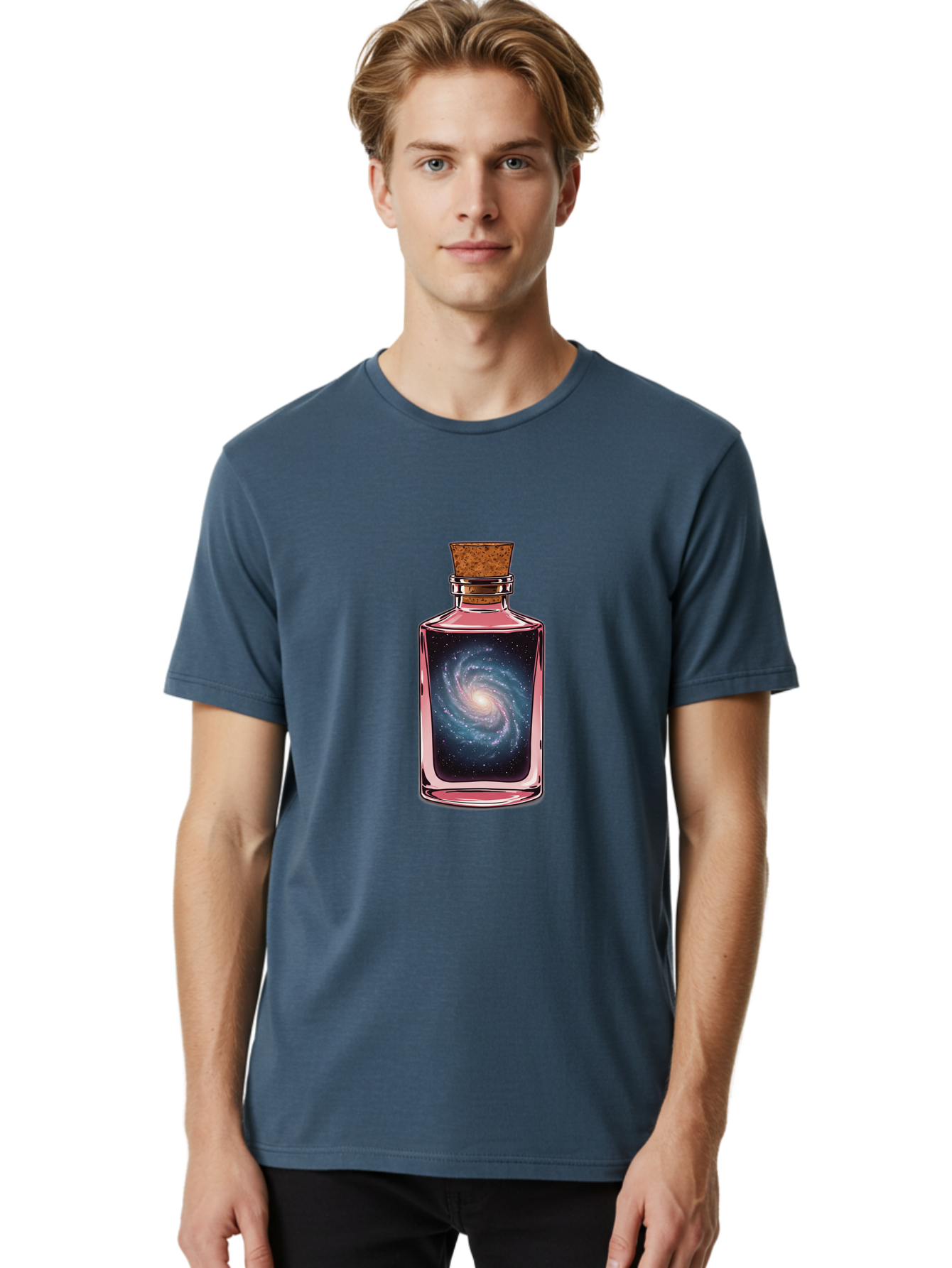 Galaxy-In-A-Bottle-47 Men'S Graphic Tee, 100% Cotton, Comfortable Casual Summer Wear, Machine Washable, Vintage Camera, Old Camera, Antique Camera, Black Camera, Classic Photography, Photography Equipment, Nostalgic Device, Film Camera, Baj004
